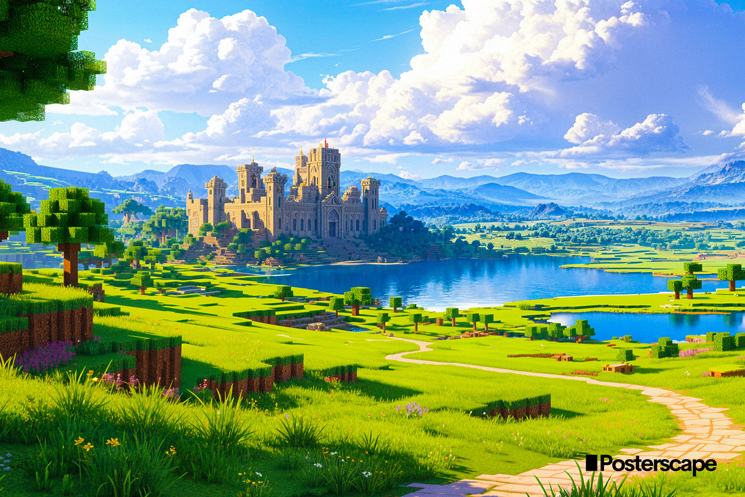 マインクラフトの風景