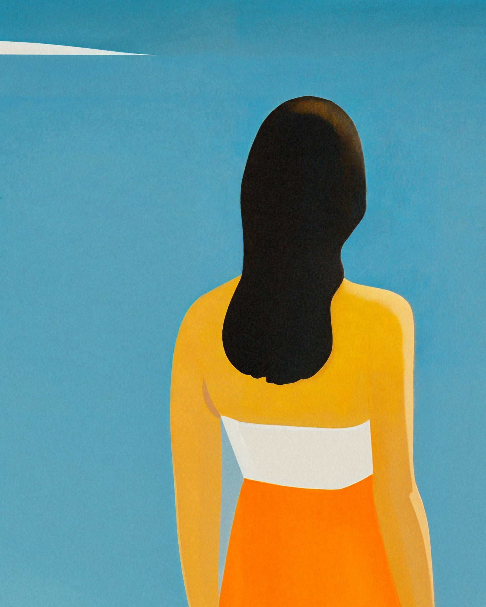 ビーチで - アートプリントカプセル