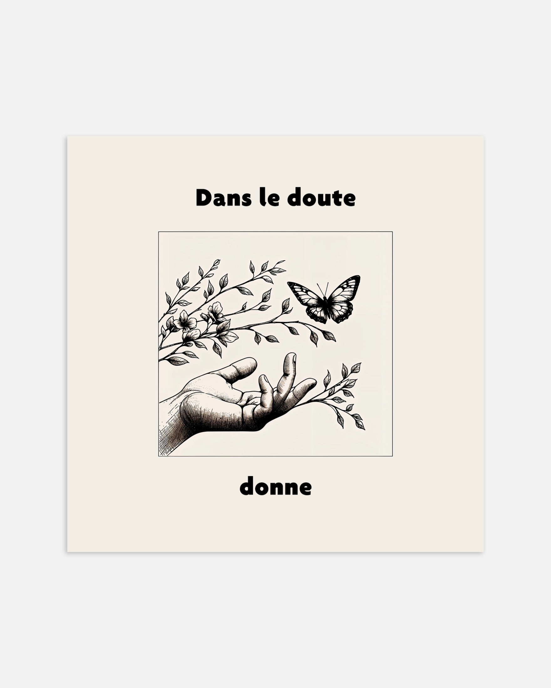 ポスター:迷ったときは、与えよ