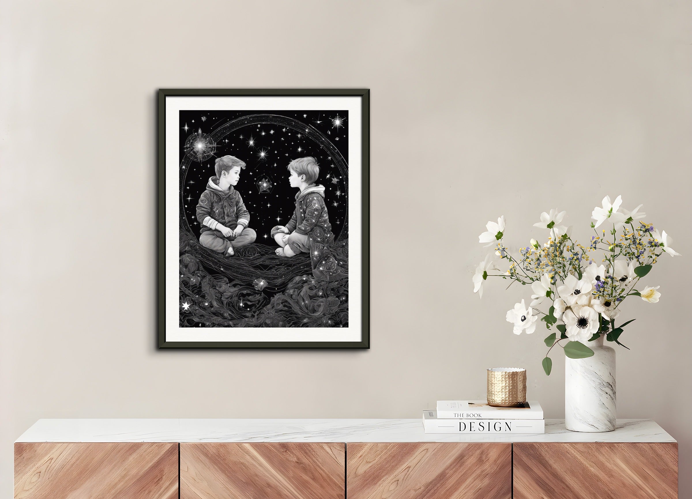 金属フレーム付きポスター: ,