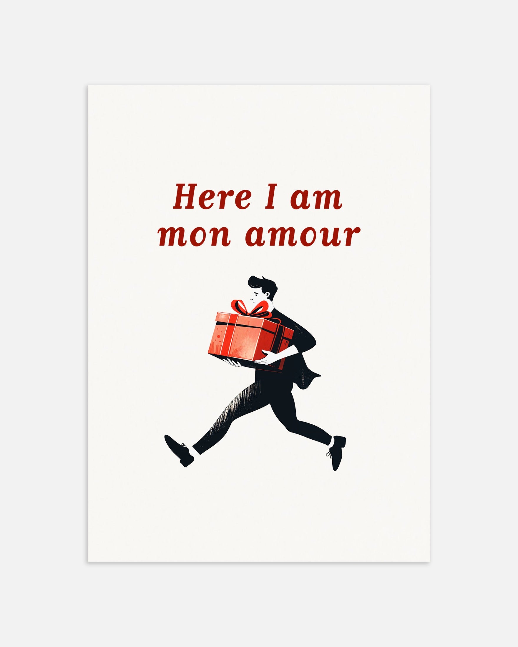 ポスター: Here I Am Mon Amour - ギフト
