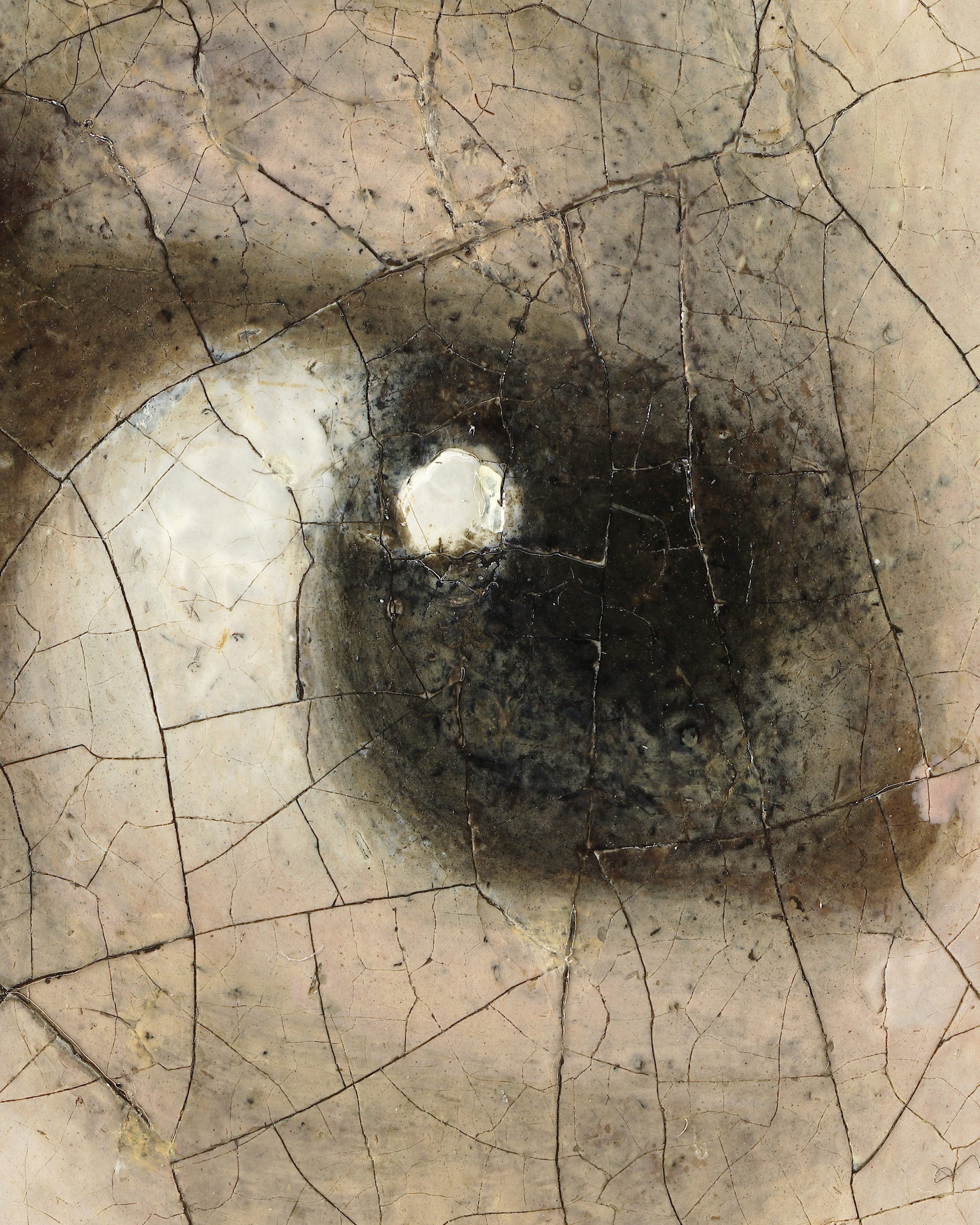 The Iris - フェルメールの『真珠の耳飾りの少女』のディテール - ポスター