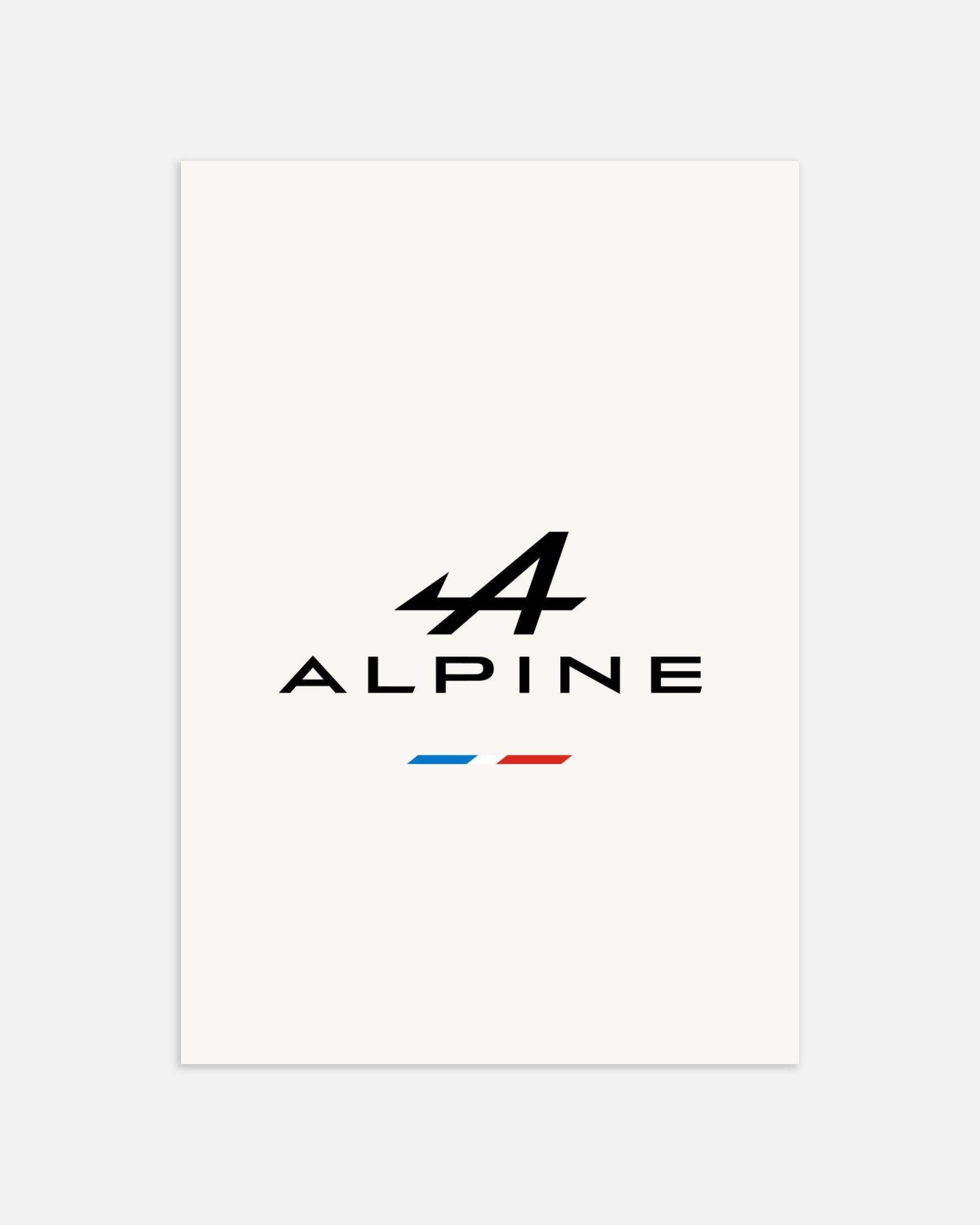 アルパインロゴのポスター、サムネイル