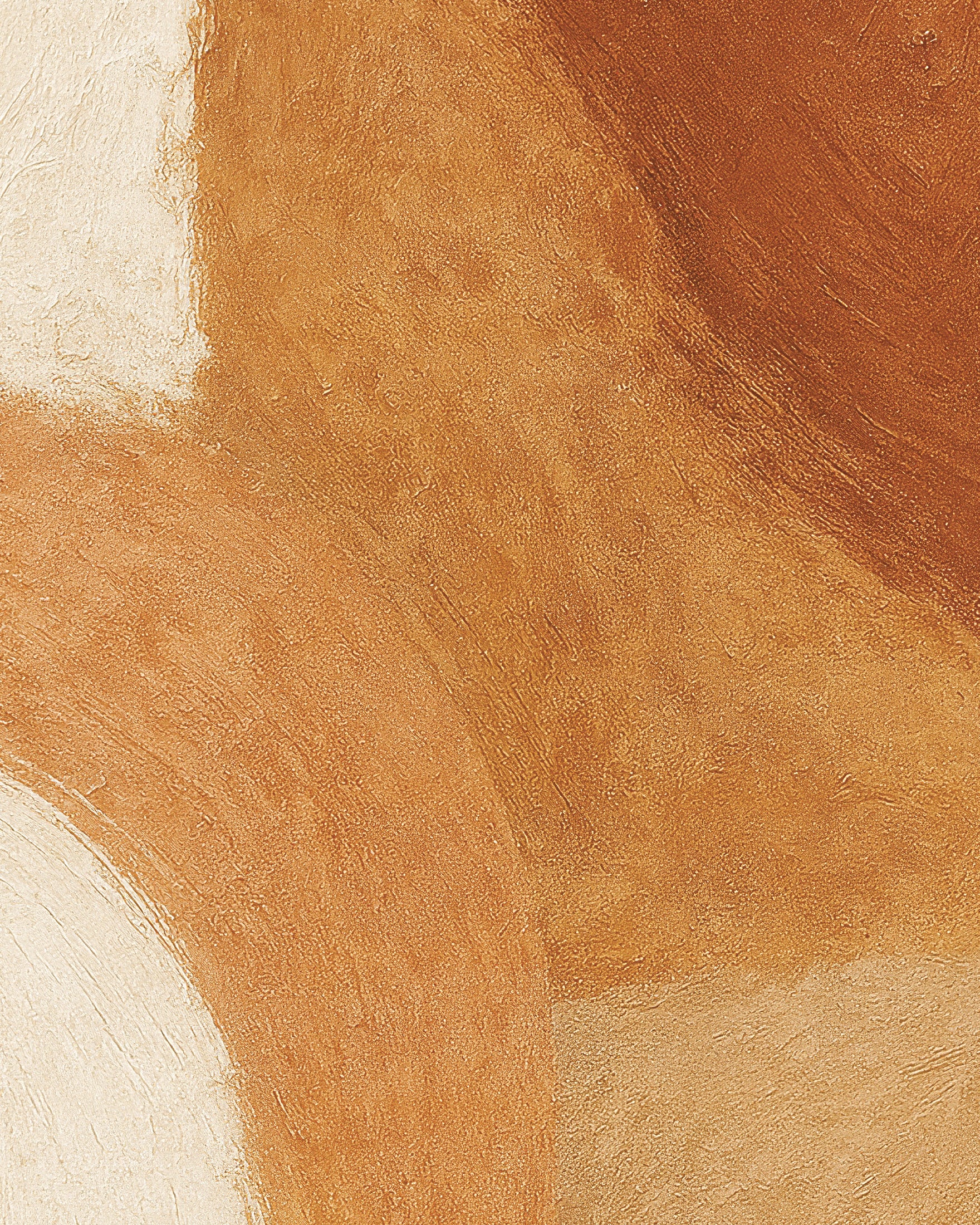 秋の雰囲気 – 暖色系のテクスチャード抽象ポスター