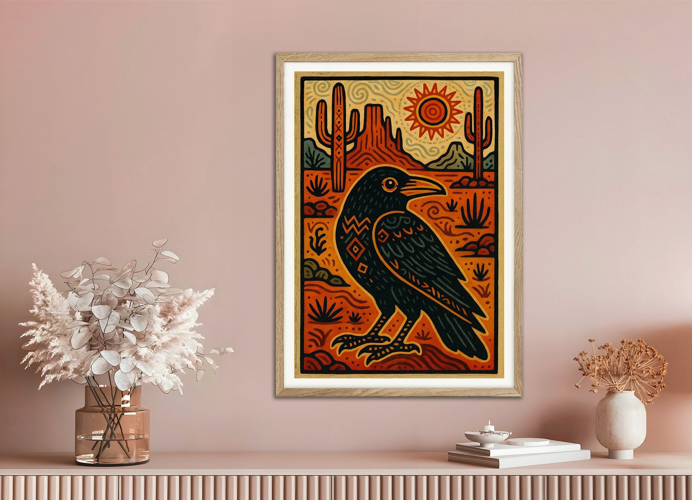 カルロス・カスタネダの名言ポスターアートプリント - イシュトランへの旅:ドン・フアンの教え、ナチュラルウッドフレーム付き