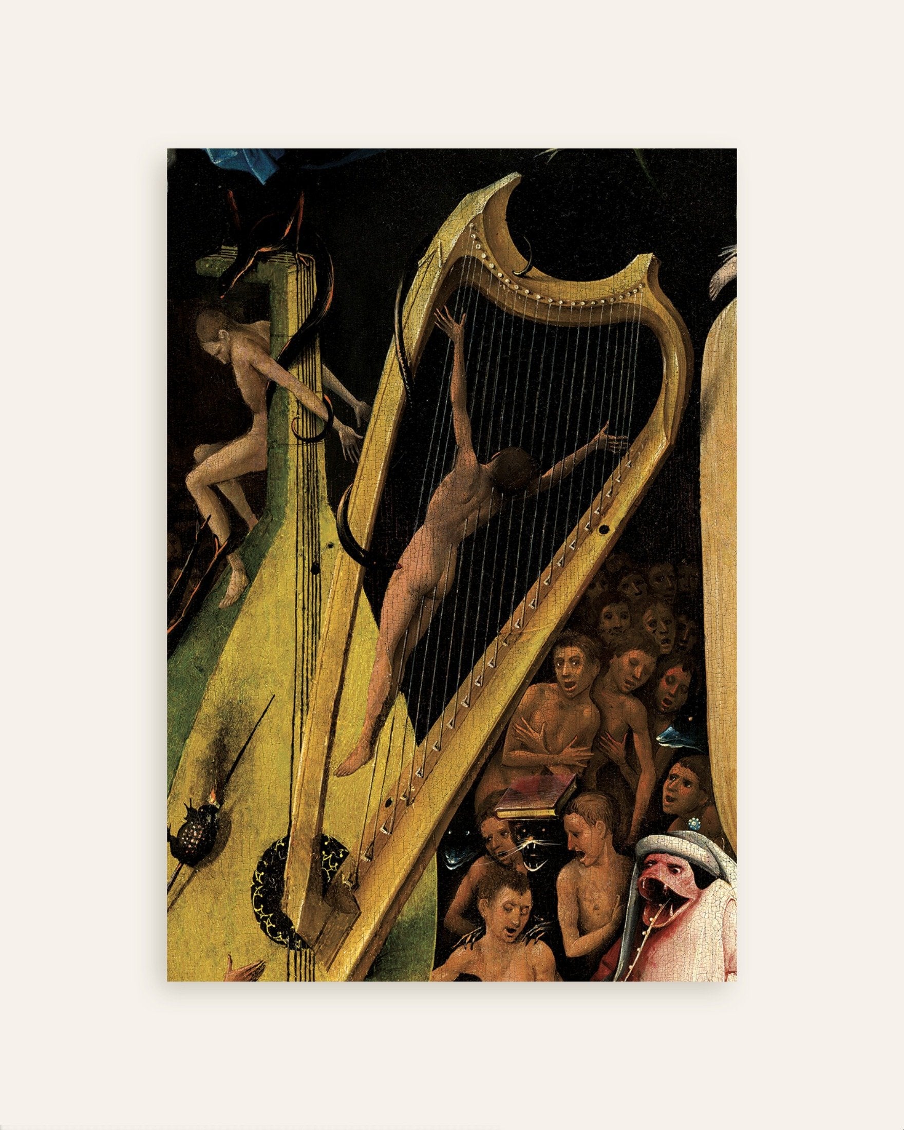 Bosch 地上の楽園の音楽的地獄 | Posterscape.jp