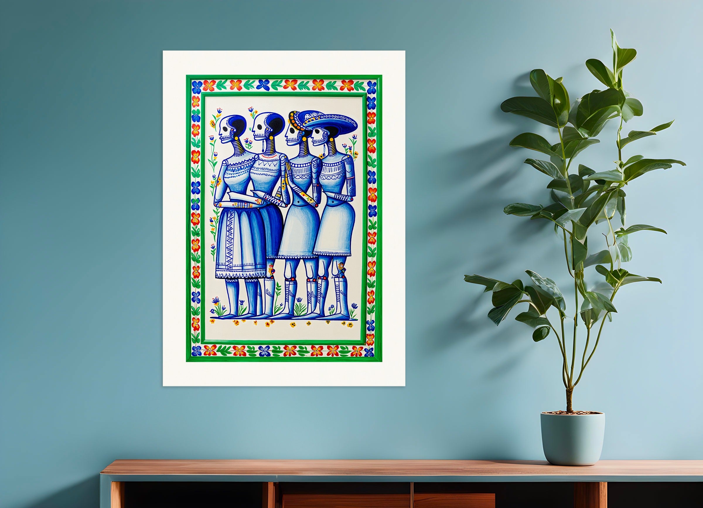 ポスター:メキシコのアート、民俗学、なし