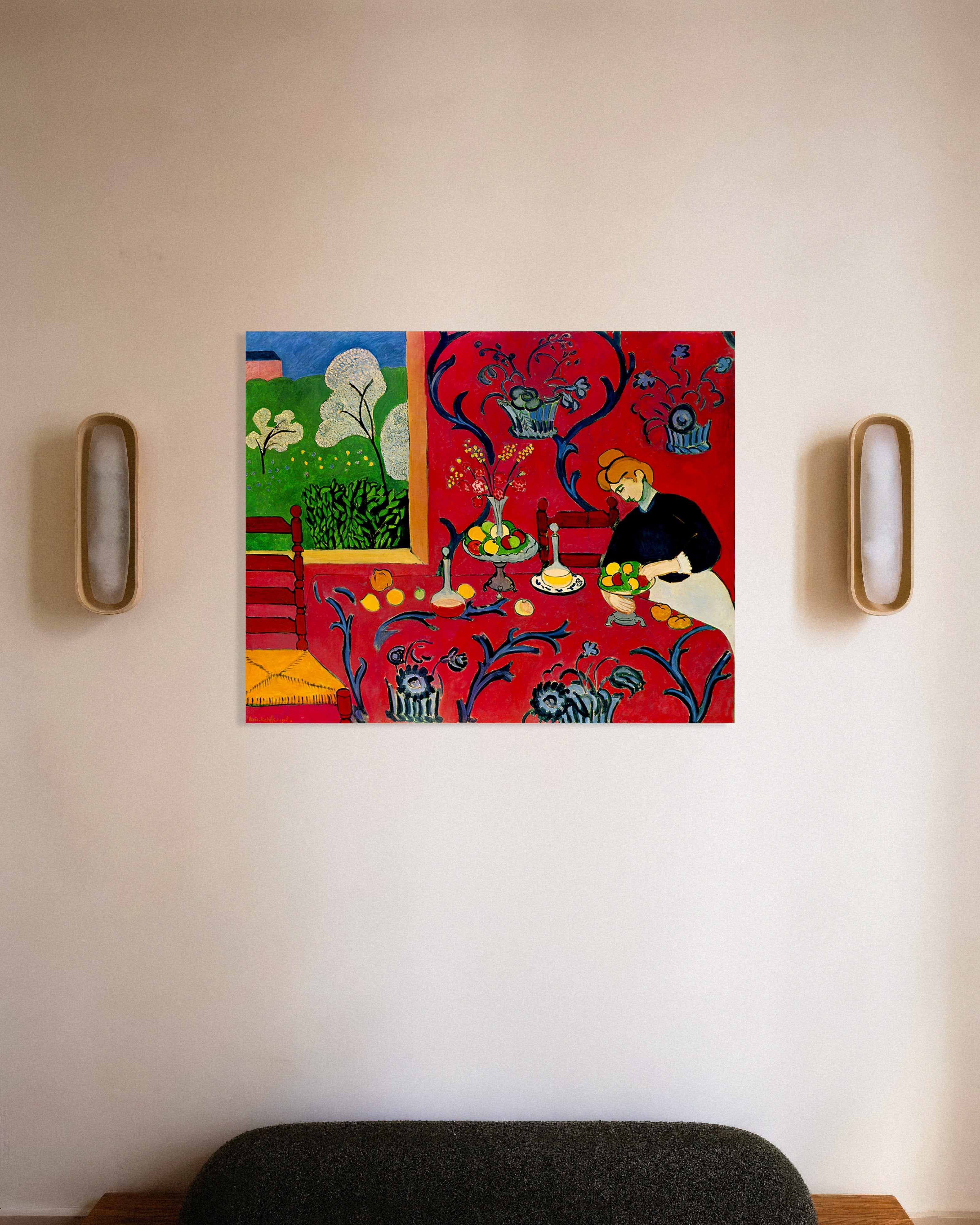 Poster of Harmony in Red (1908) by Henri Matisse