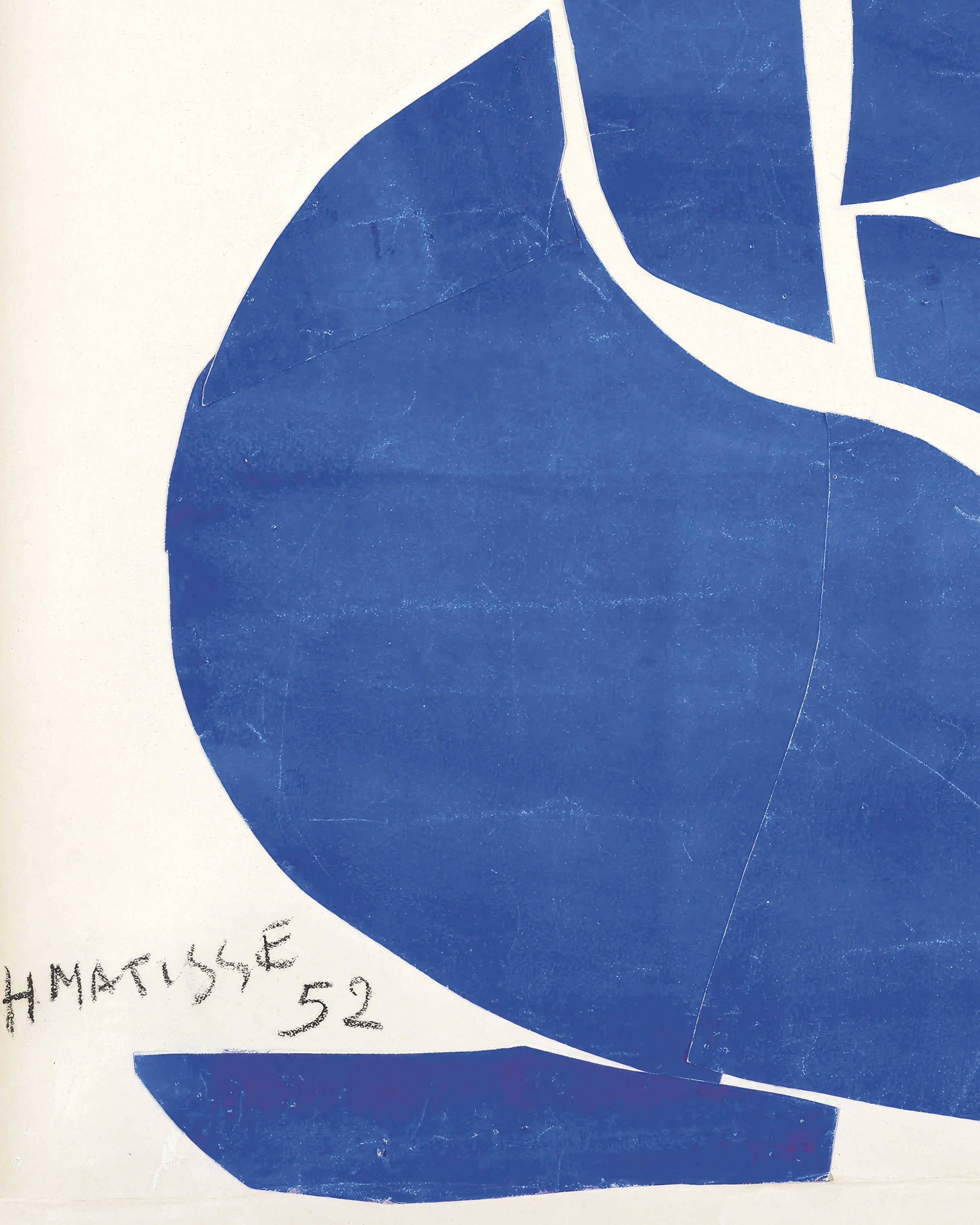 ブルーヌード II(1952年)アンリ・マティス作 - ポスタ