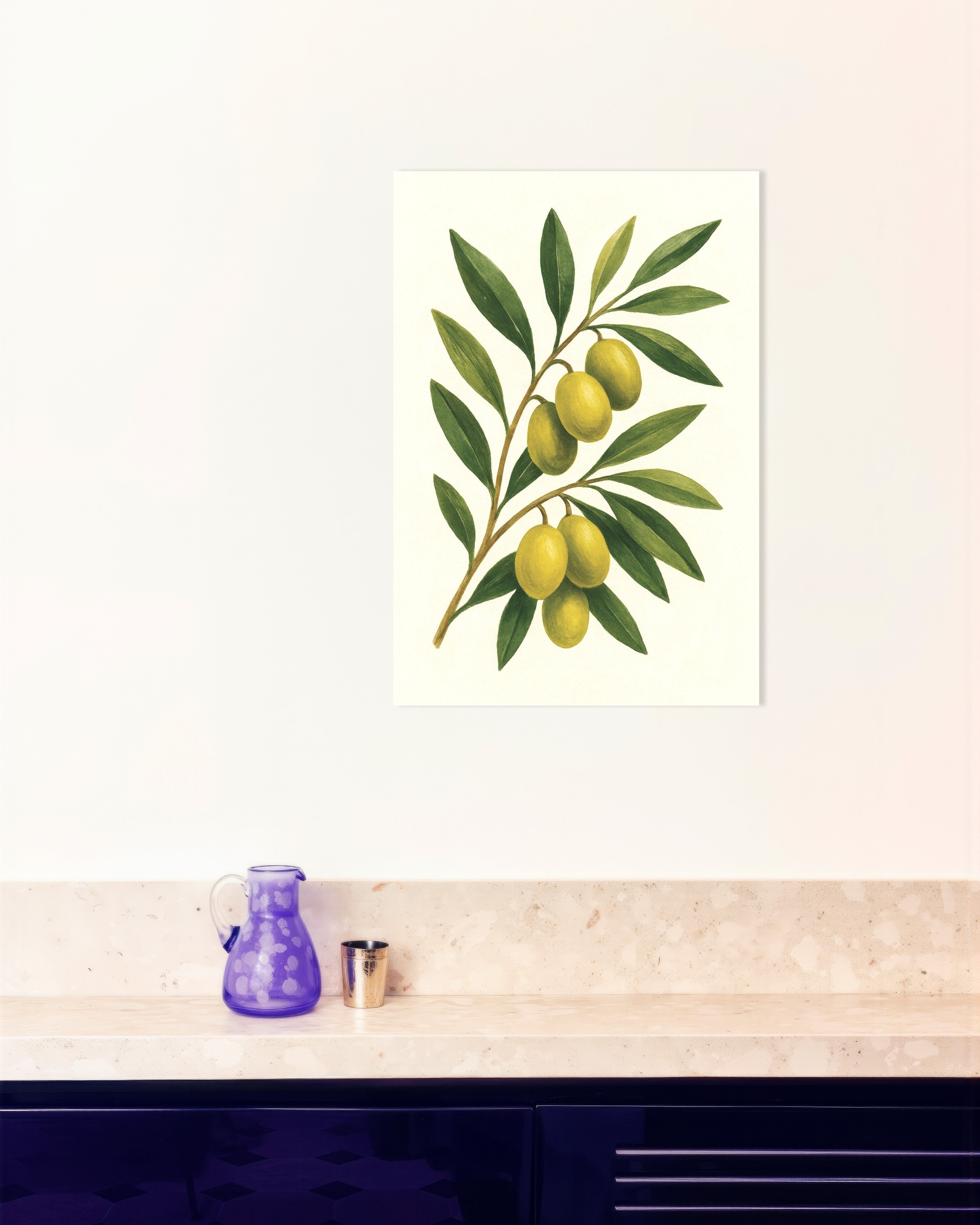Poster of Olive branch wall art print