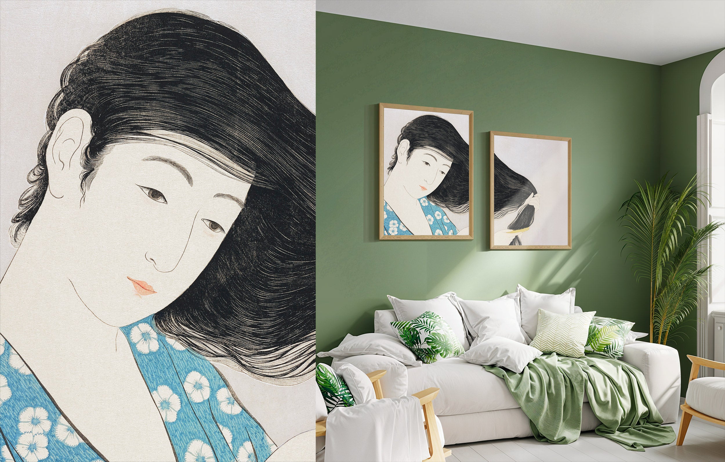 橋口五葉 アートプリント、壁飾り