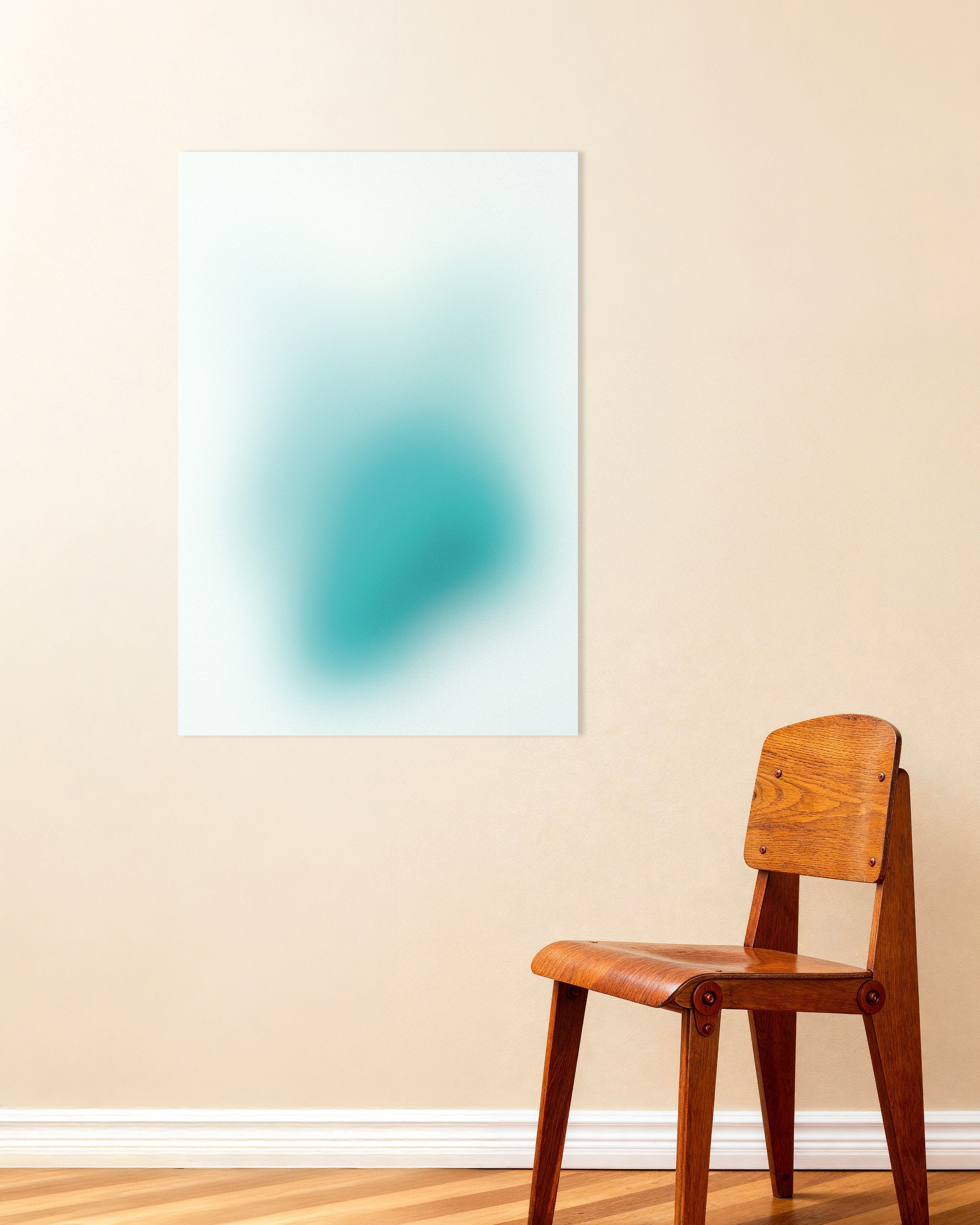 Poster of State of water - colors gradient - Poster