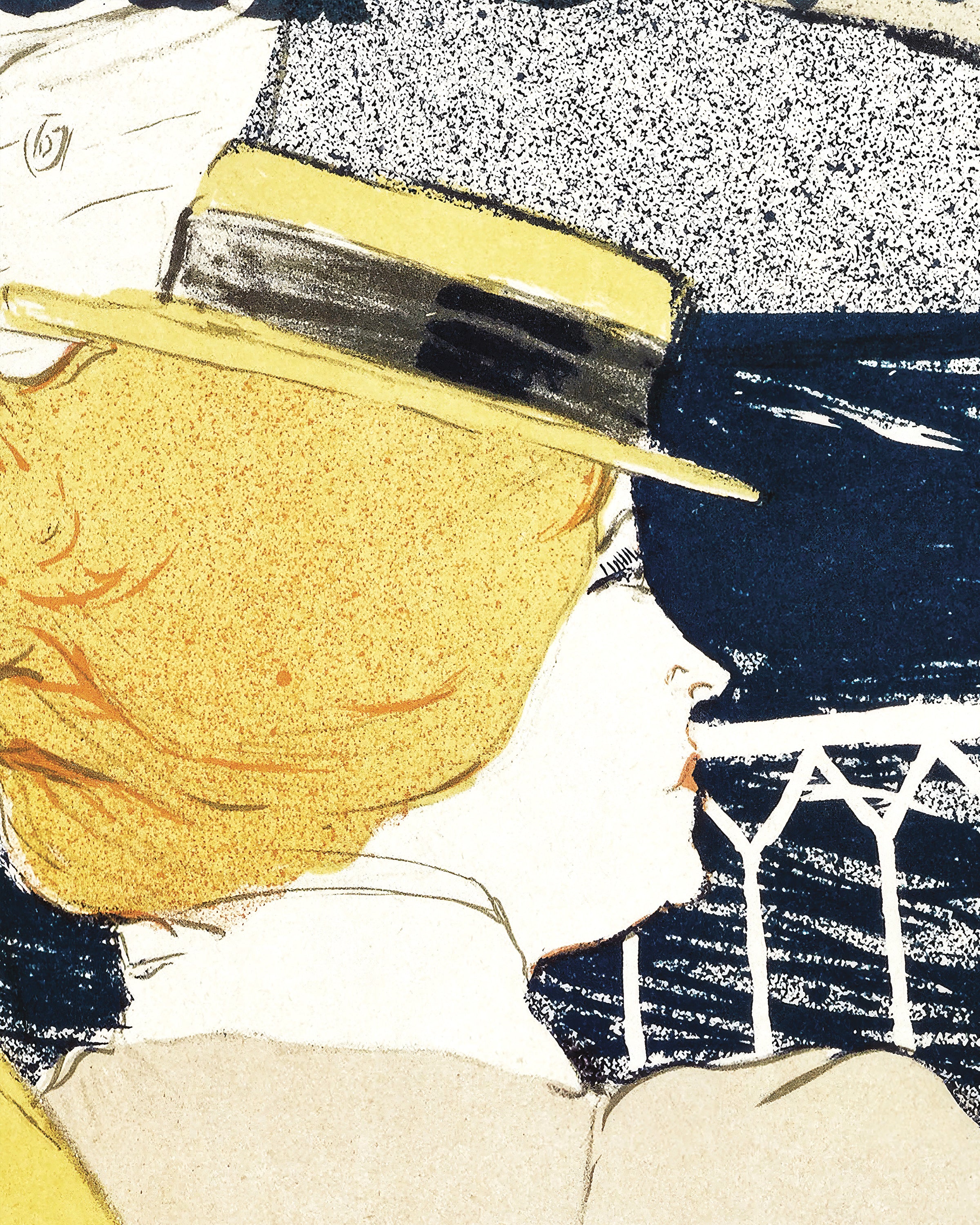 Salon des Cent、ポスタ(1896年)アンリ・ド・トゥールーズ=ロートレック作