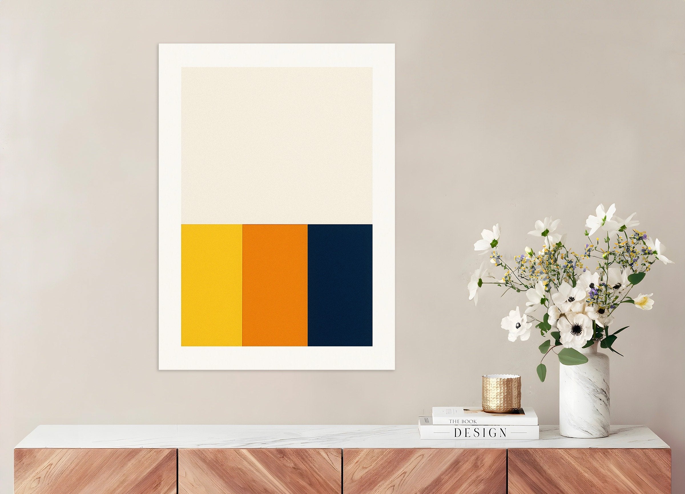 ヴィンテージカラーのポスター