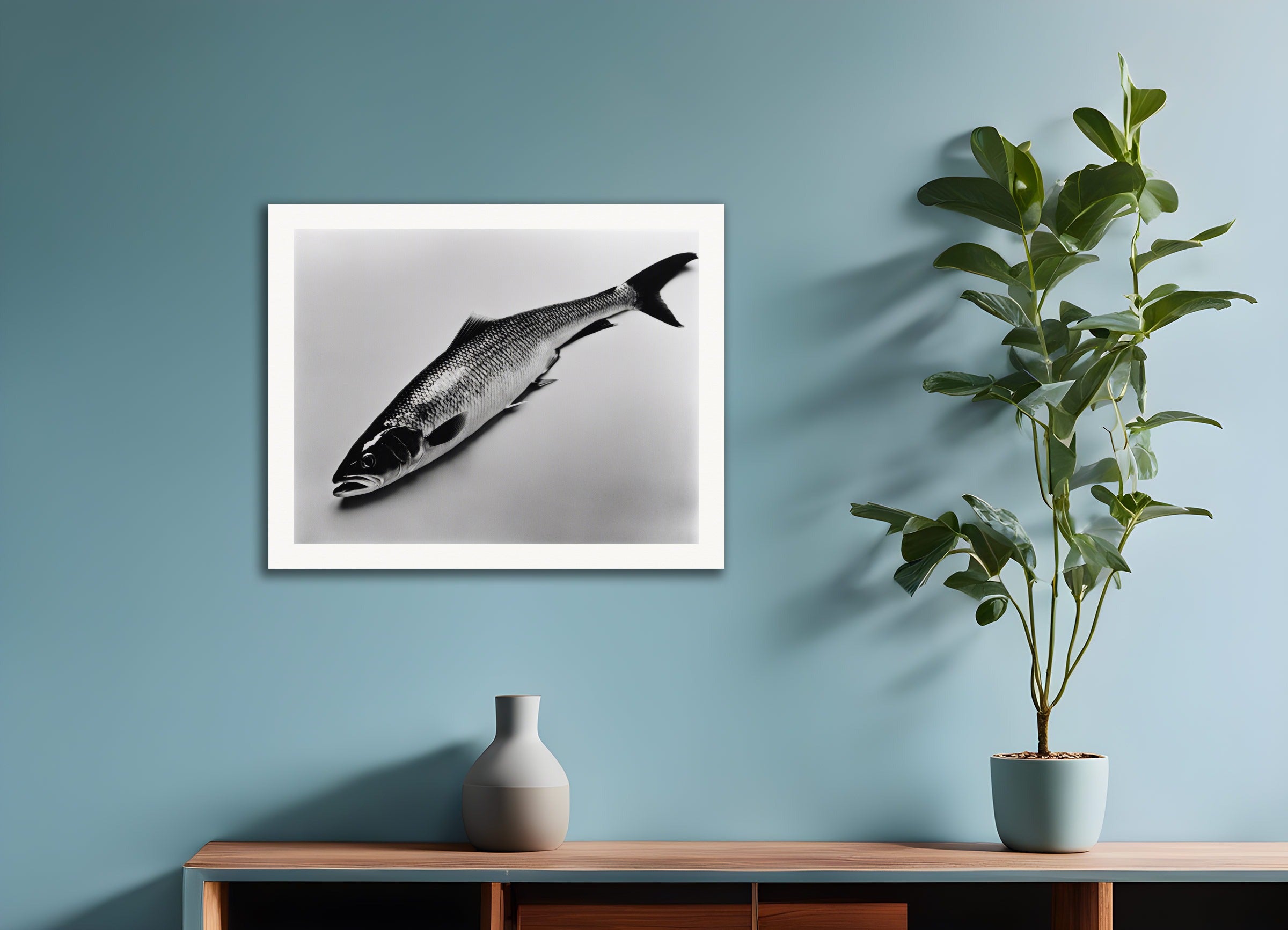 ポスター：挑発的な日本写真の巨匠たち、魚