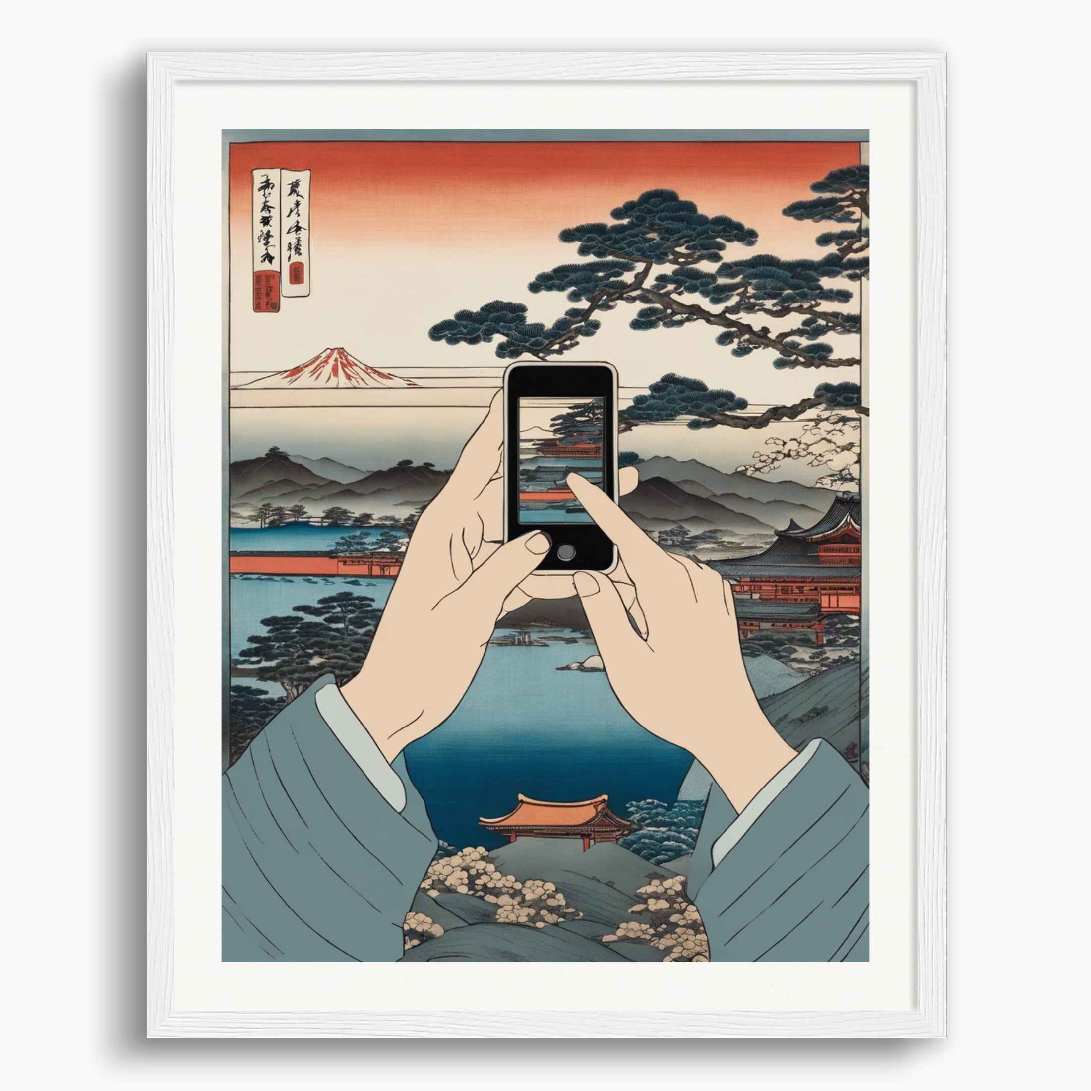 ポスター：広重、