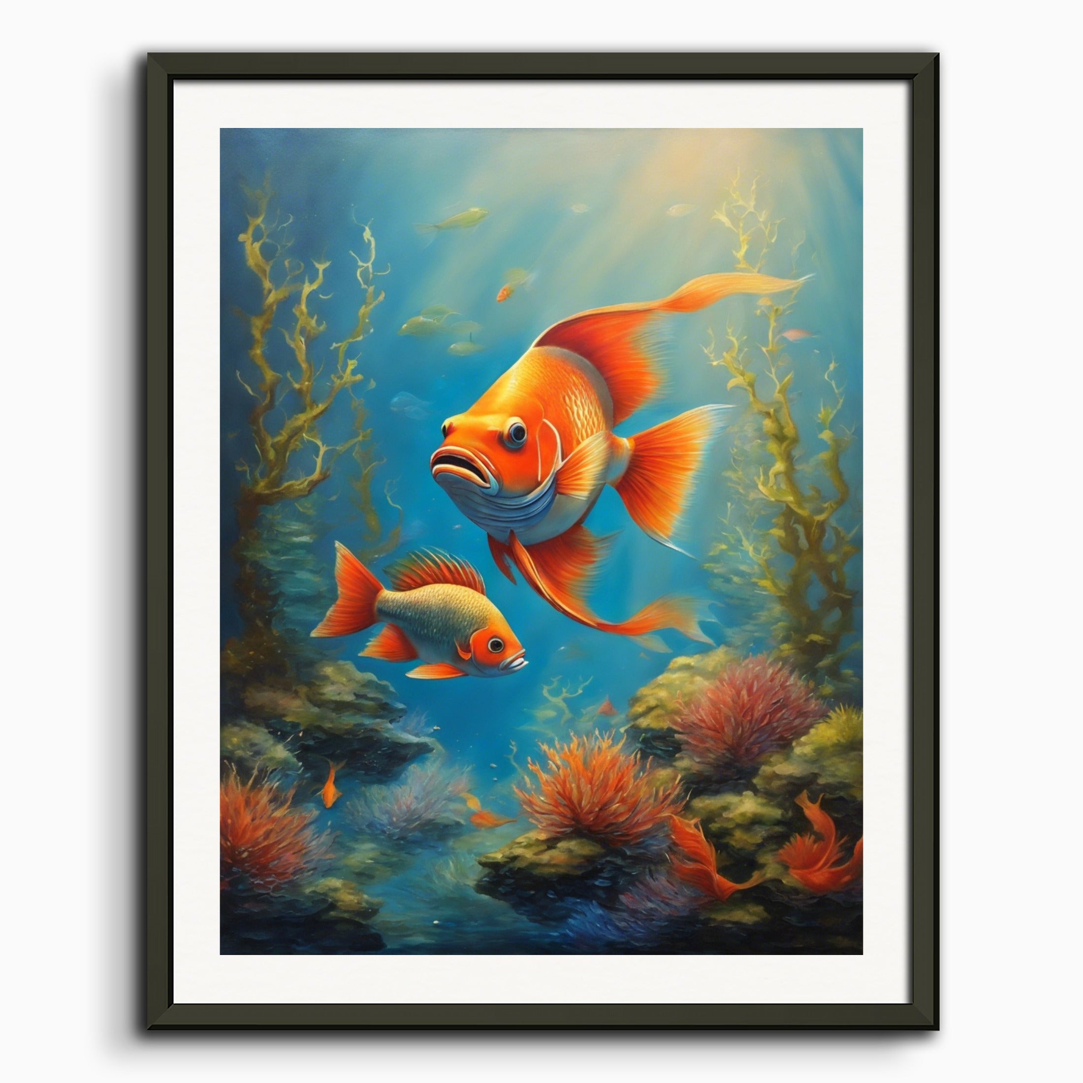 ポスター：マジカルリアリズム、魚