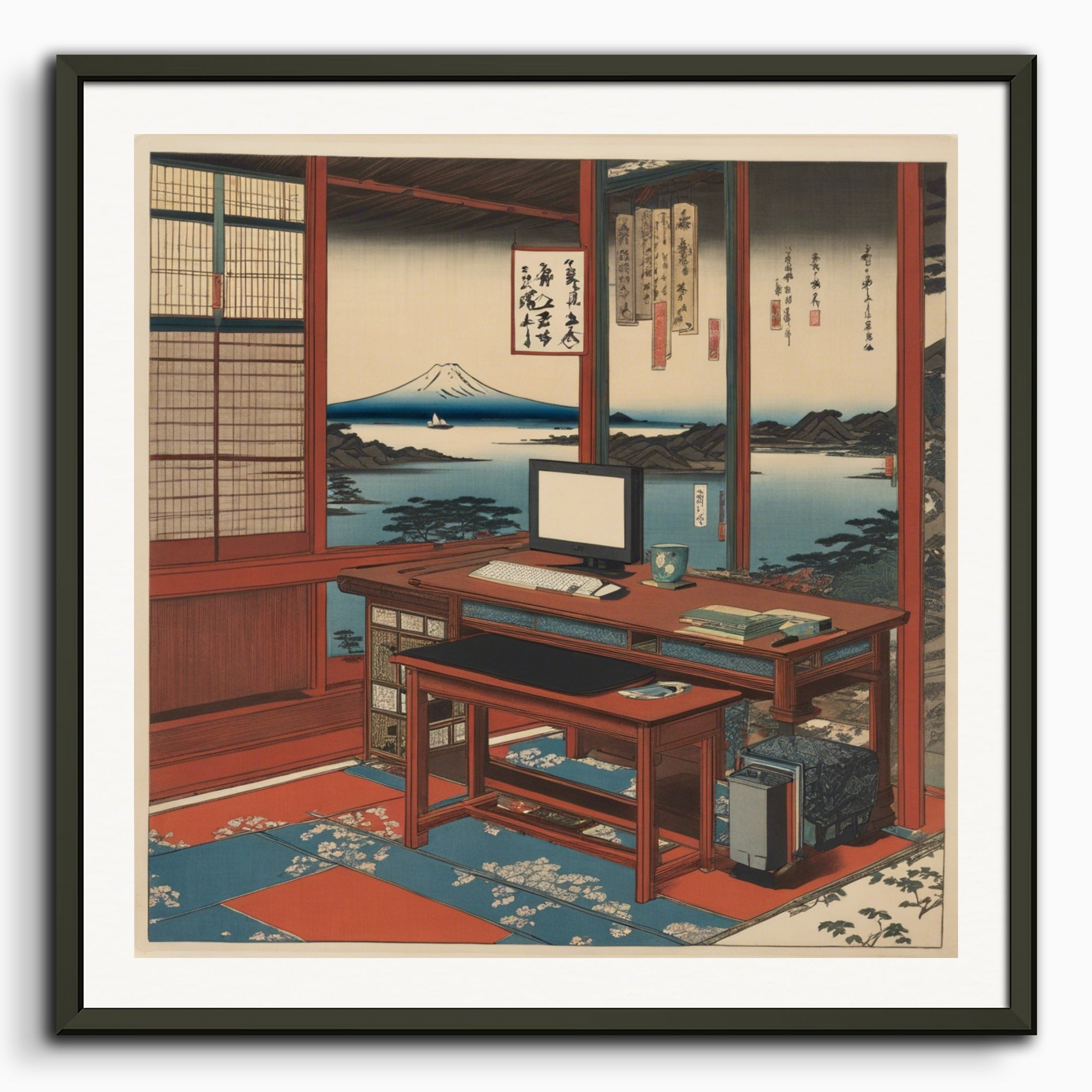 ポスター：広重、
