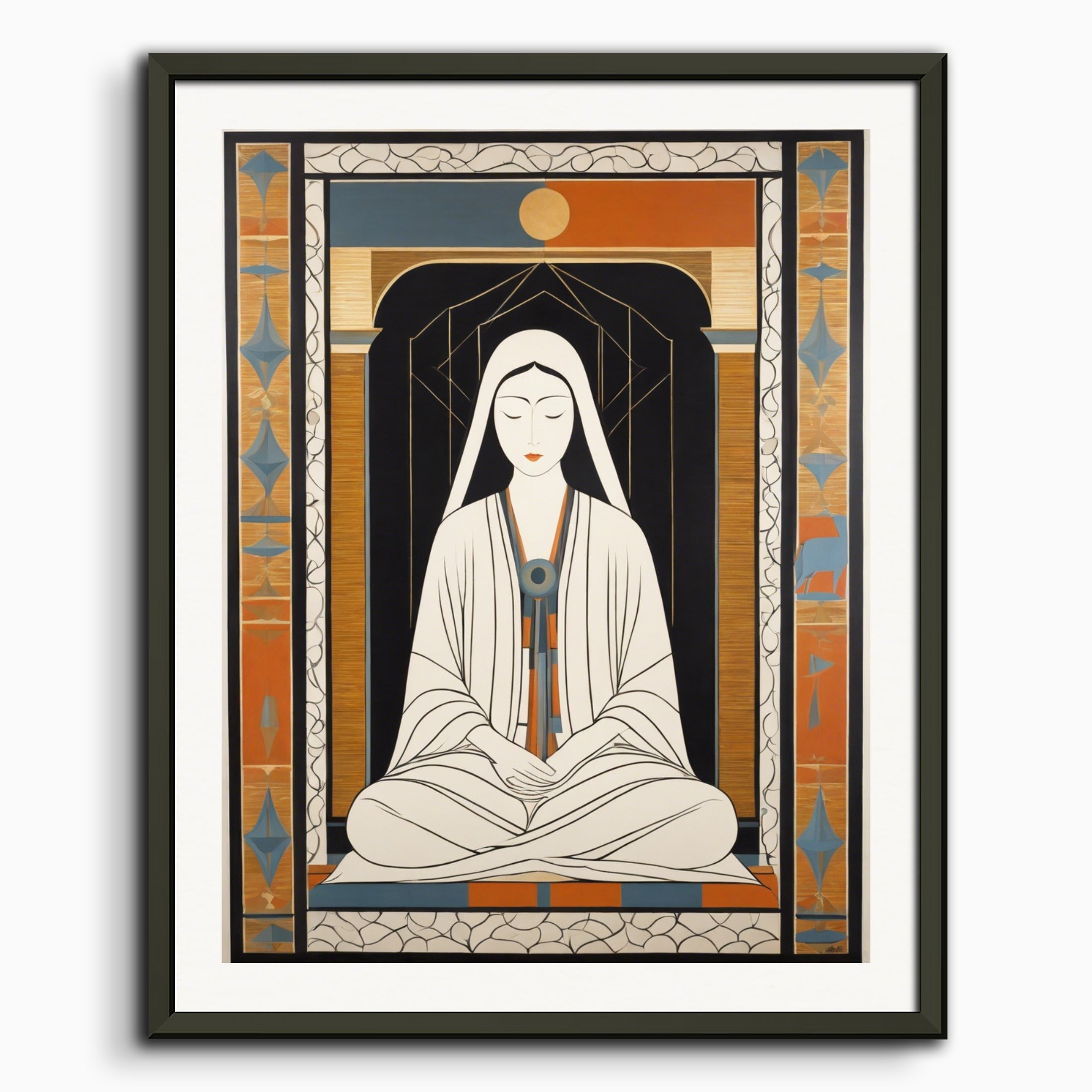 ポスター：夢幻的で超越的なアメリカ現代絵画、占星術