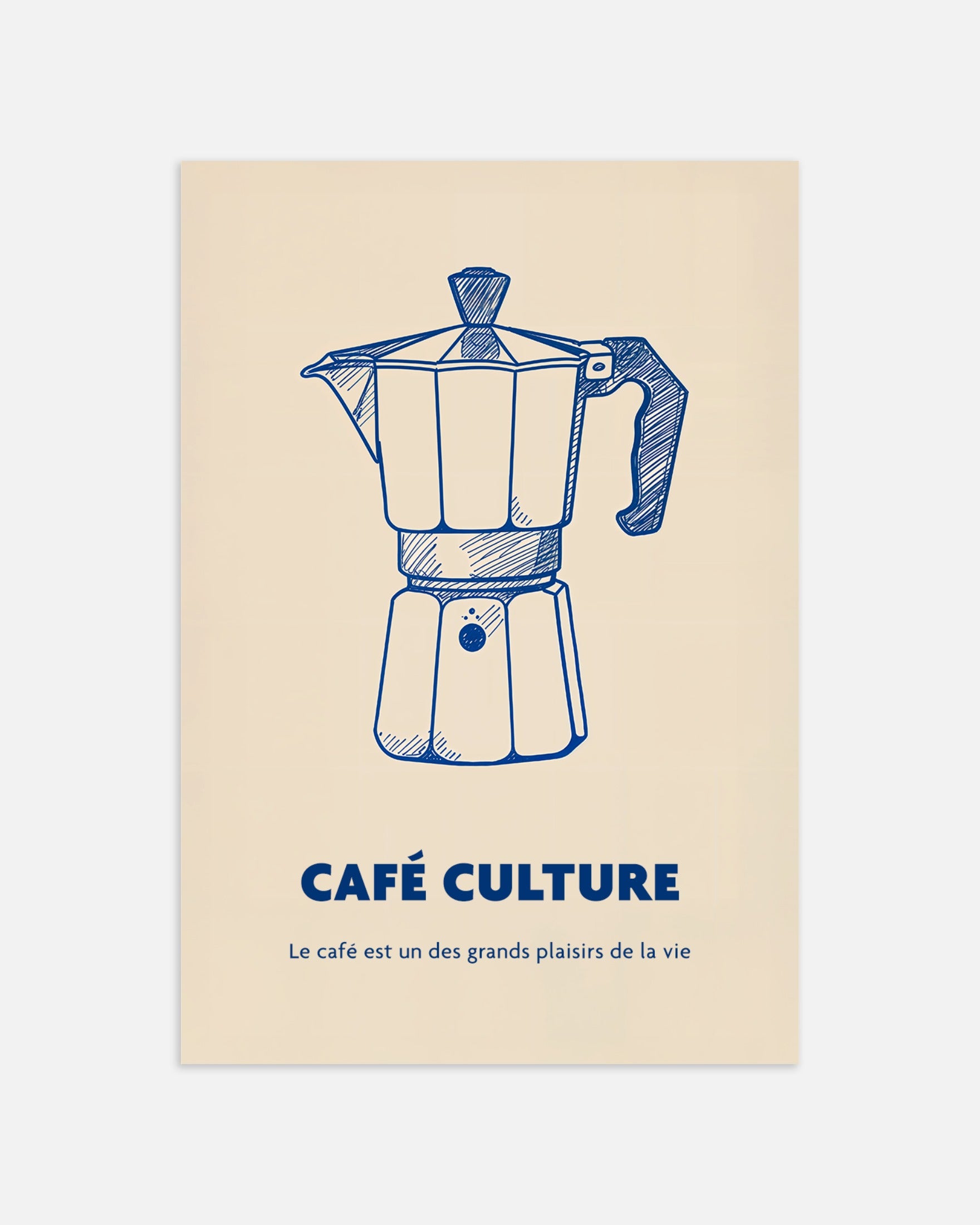 ポスター：カフェ文化