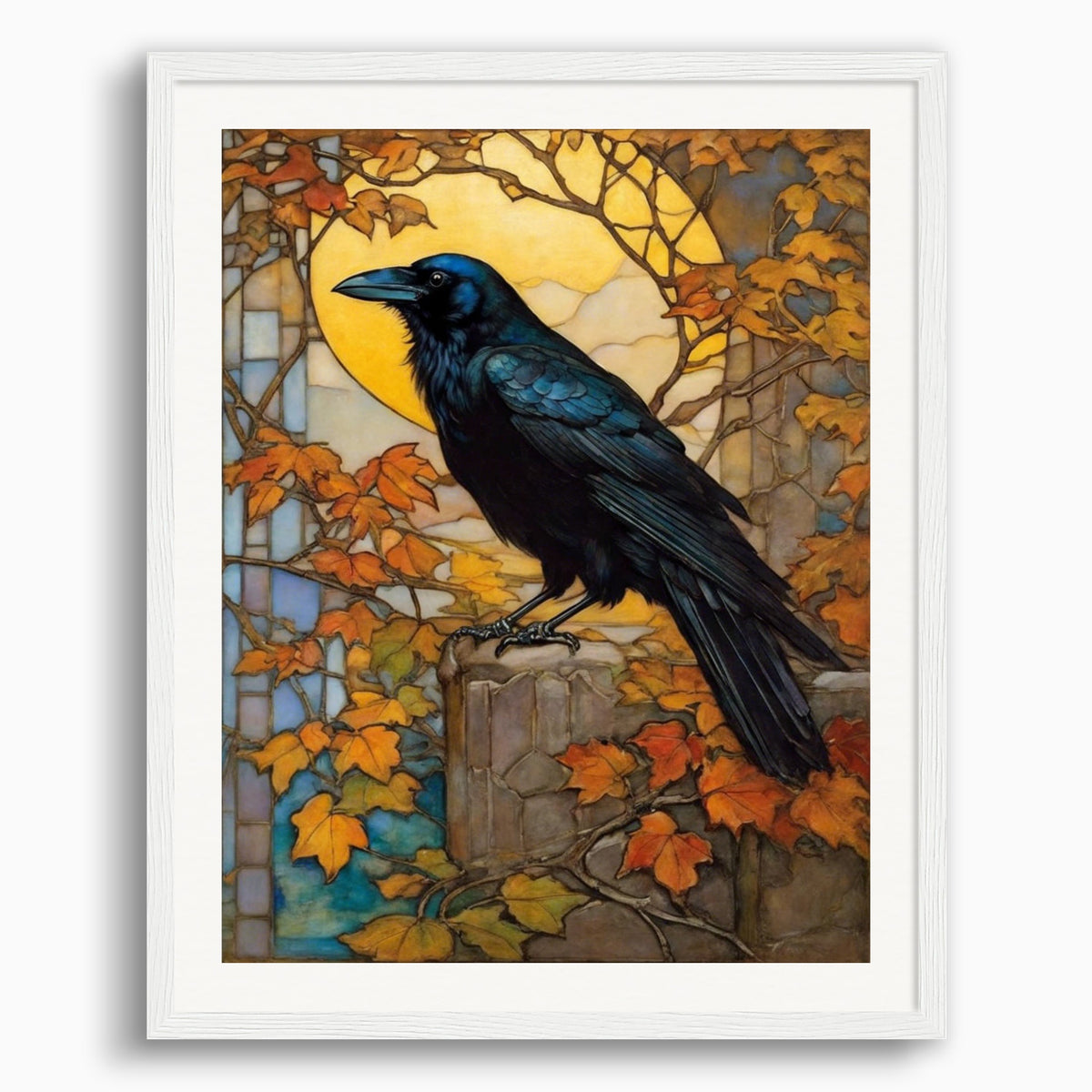 カラスのアートプリント | Posterscape.jp