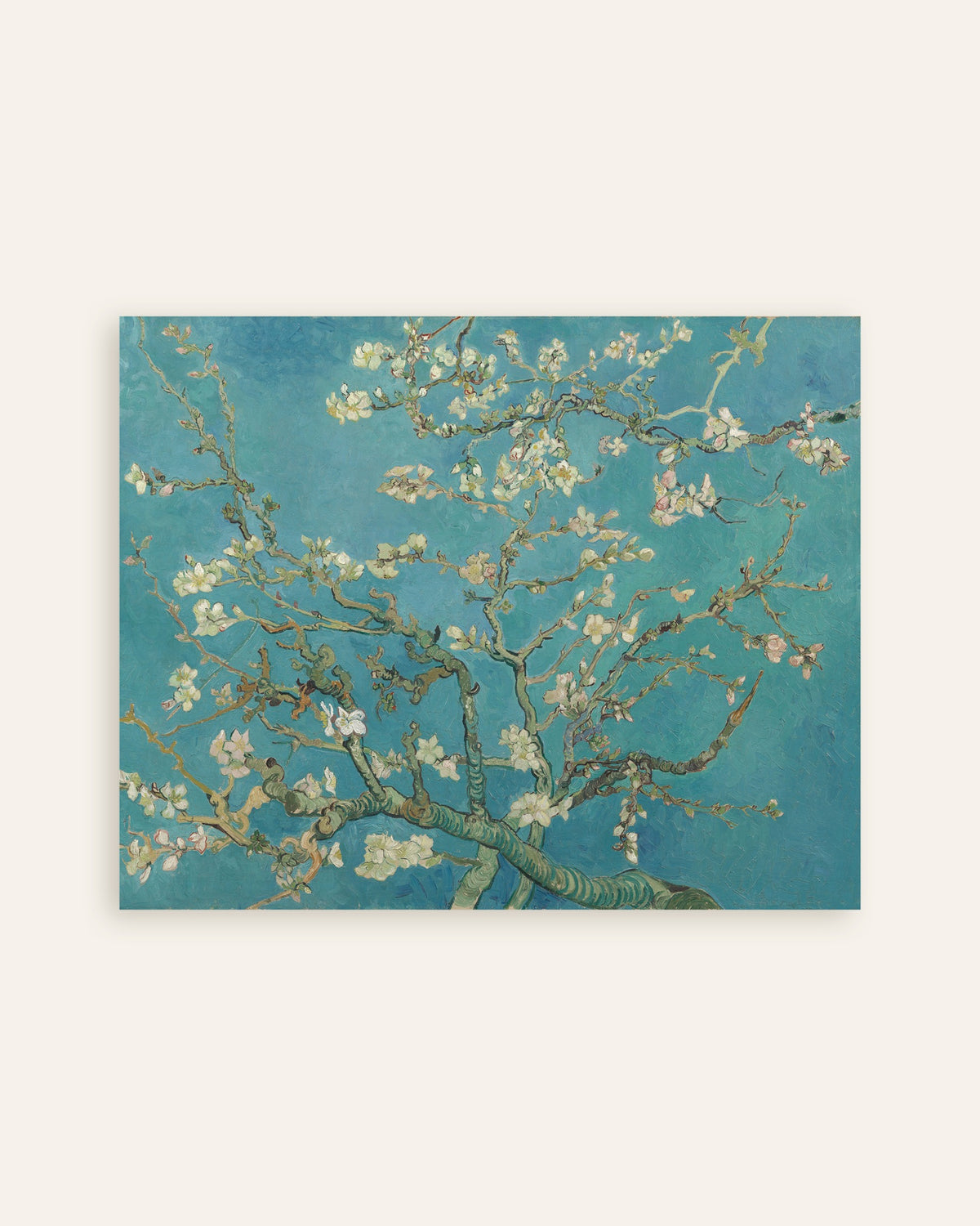 フィンセント・ファン・ゴッホ作『花咲くアーモンドの木の枝』（1890年）のポスター、サムネイル