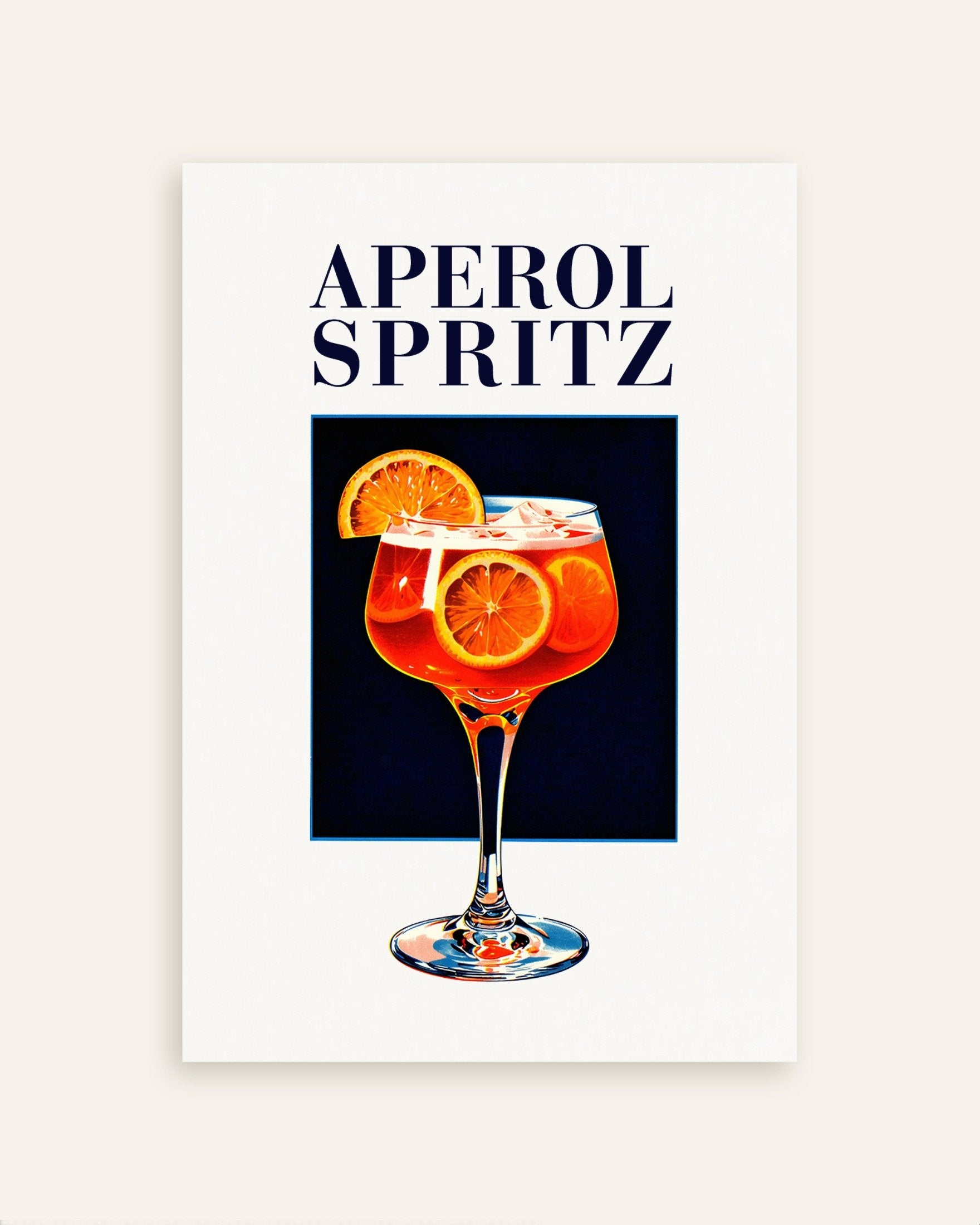 Poster of Aperol Spritz, vintage art print - Poster, thumbnail