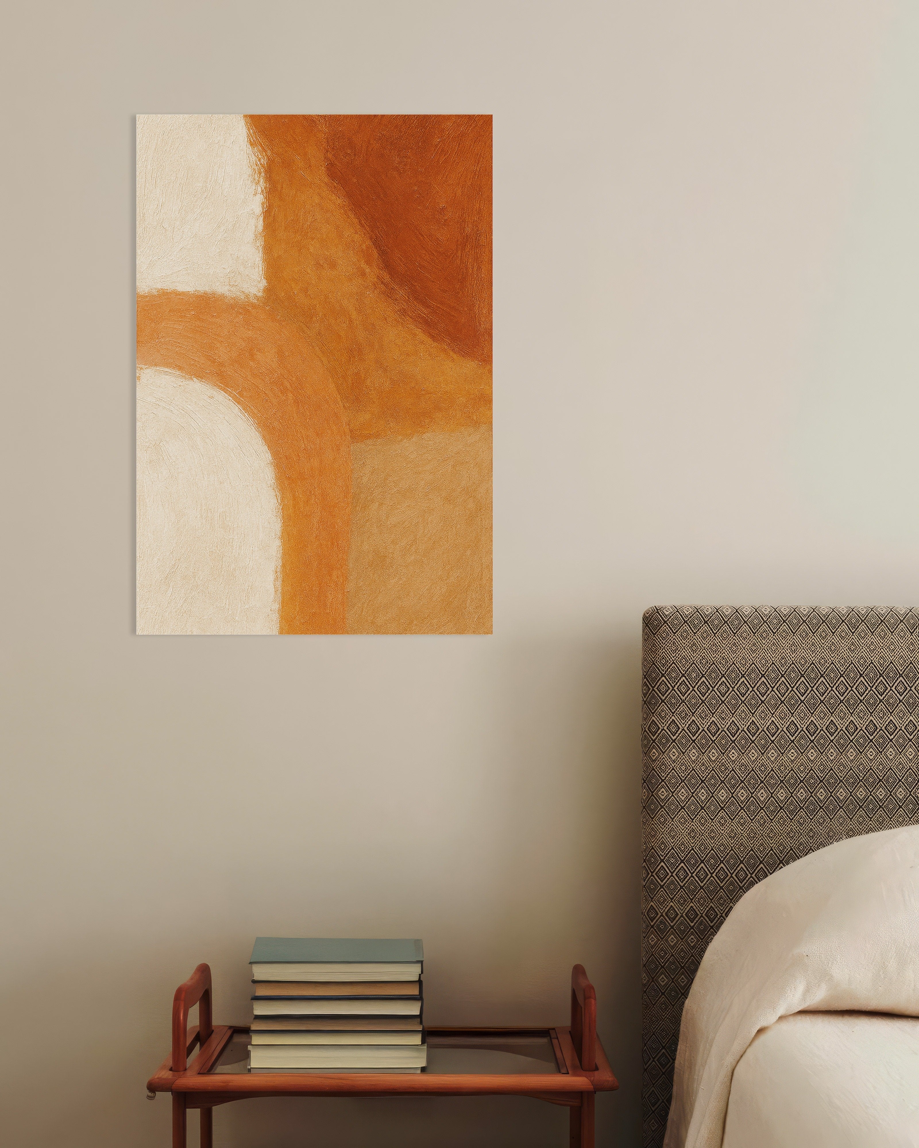 秋の雰囲気あたたかい抽象画プリント | Posterscape.jp