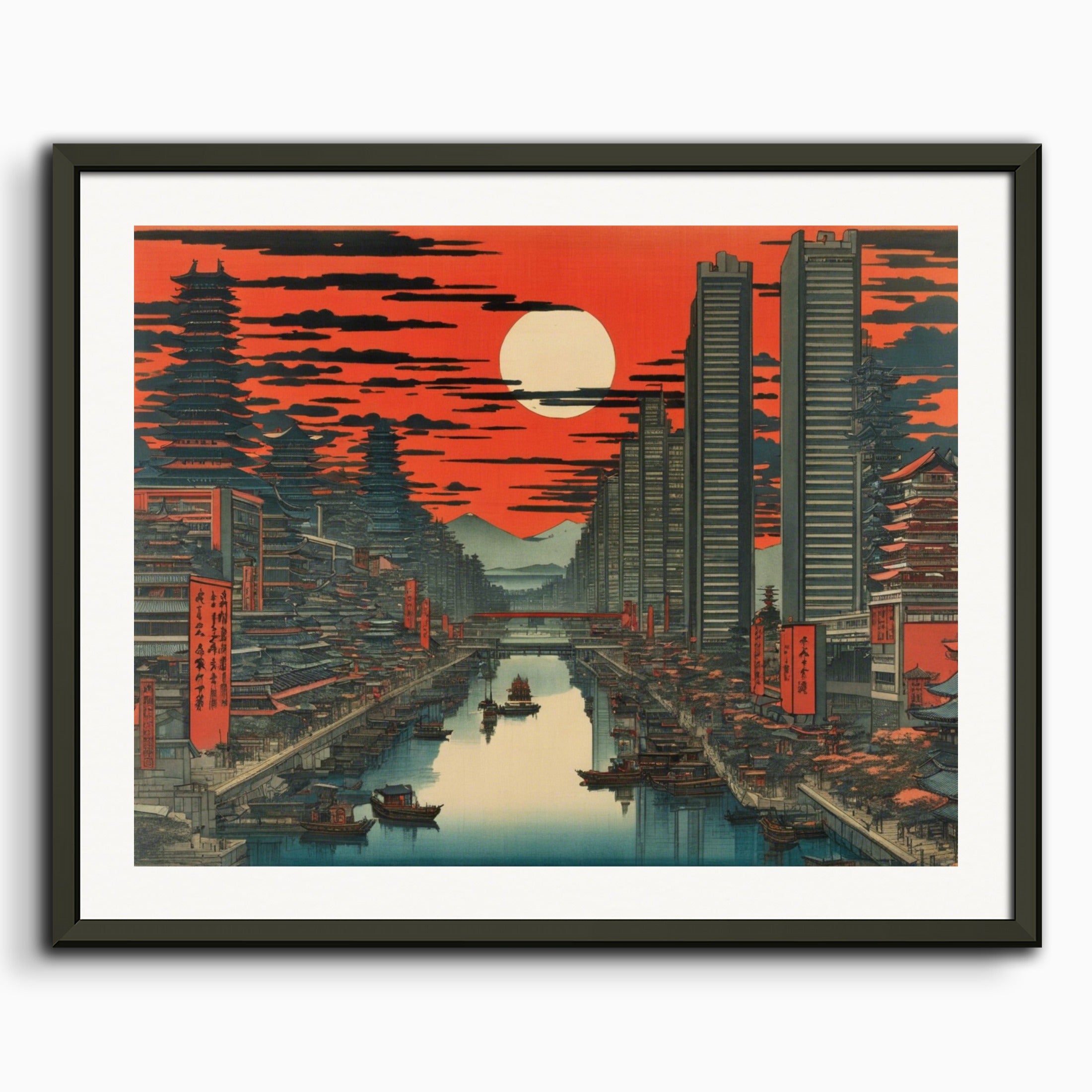 ポスター：広重、
