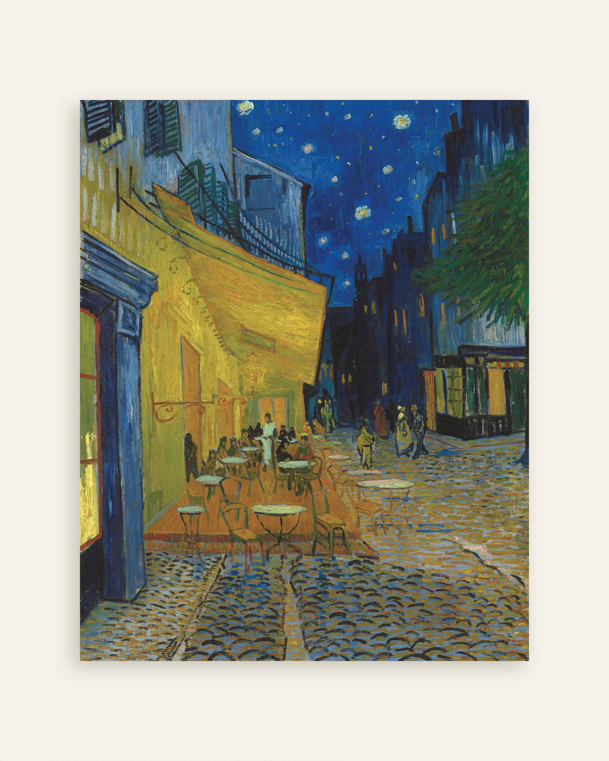 フィンセント・ファン・ゴッホ作《夜のカフェテラス》（1888年）のポスターのサムネイル