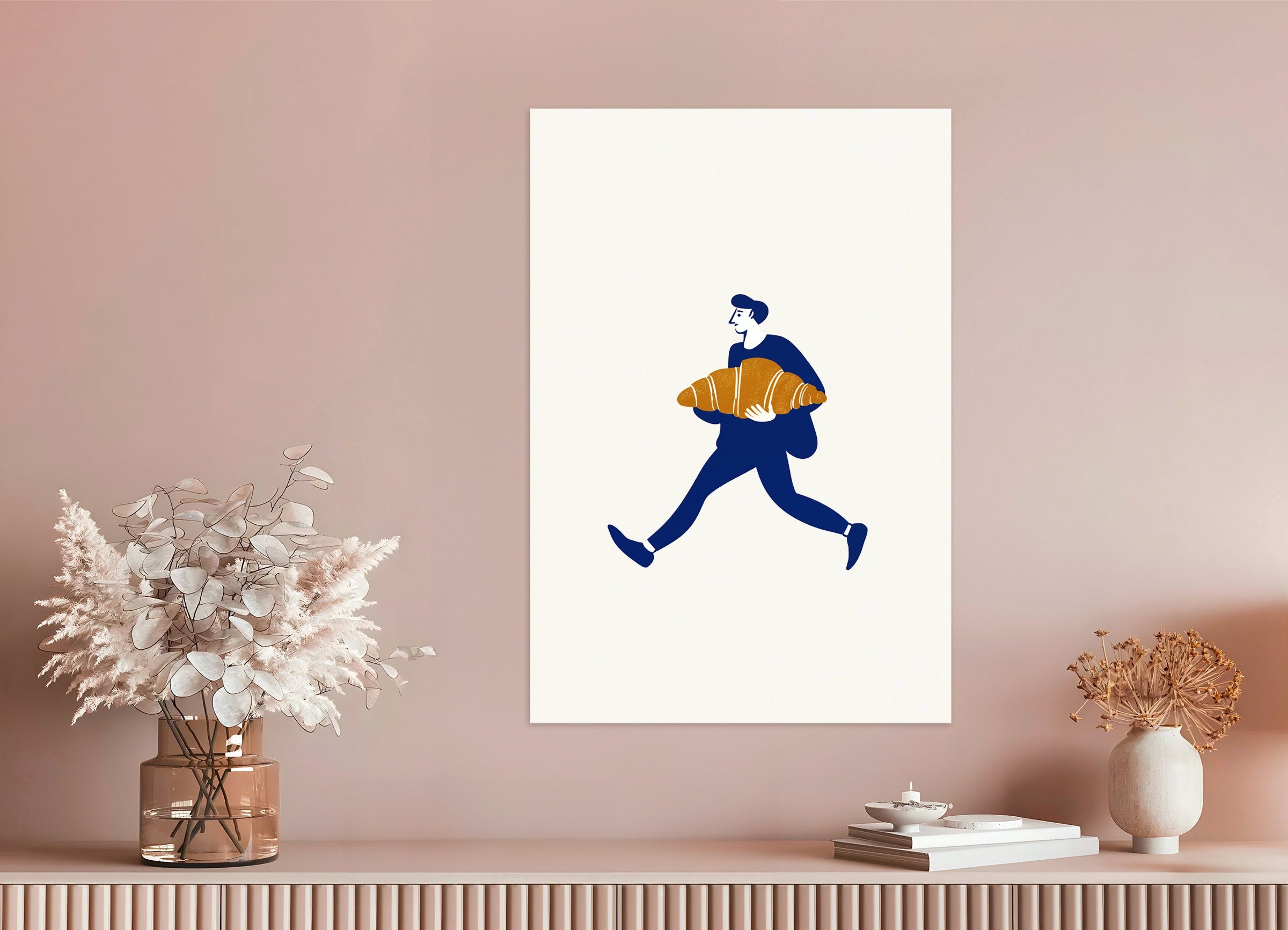 ポスター: ここに私がいる モナムール - クロワッサン