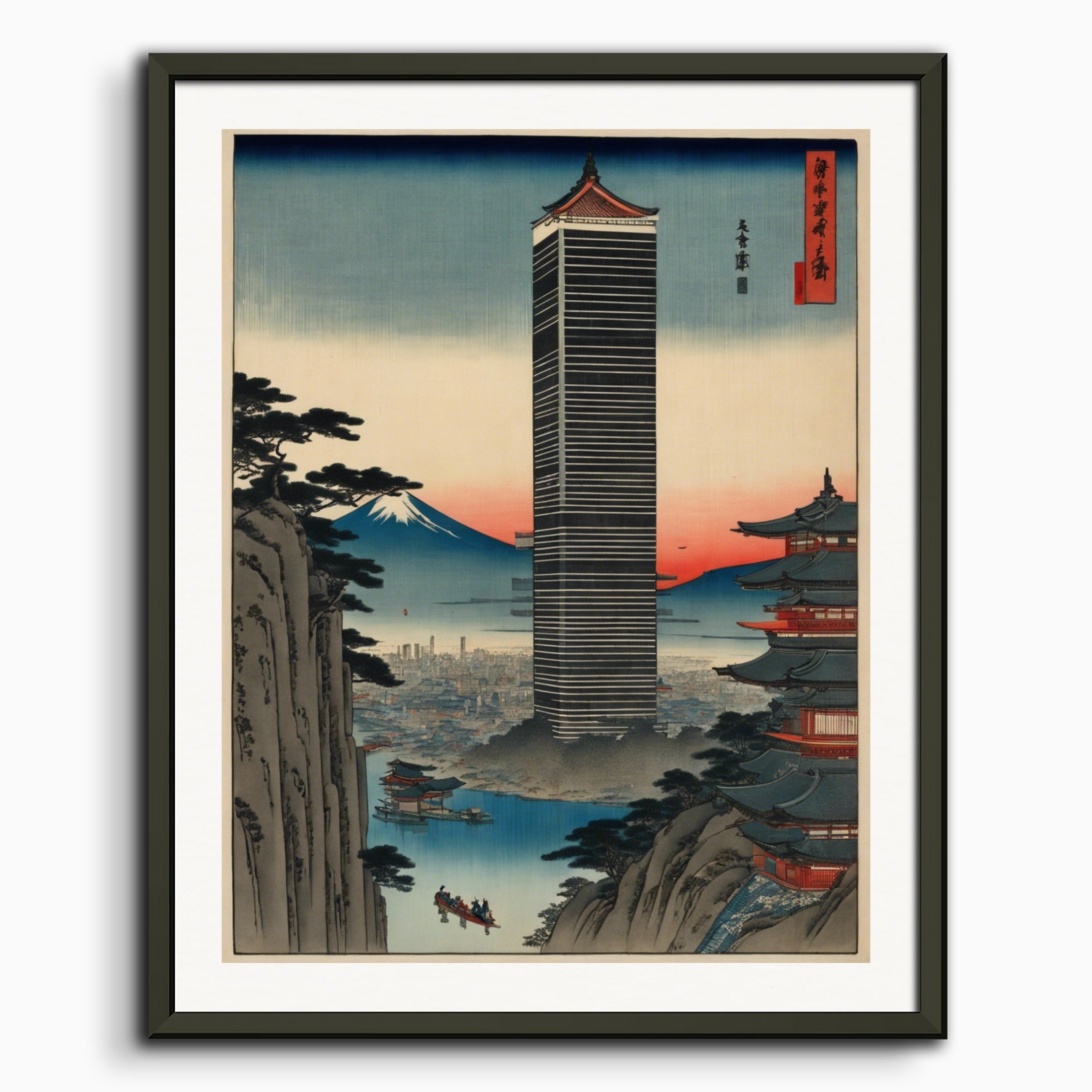 ポスター：広重、
