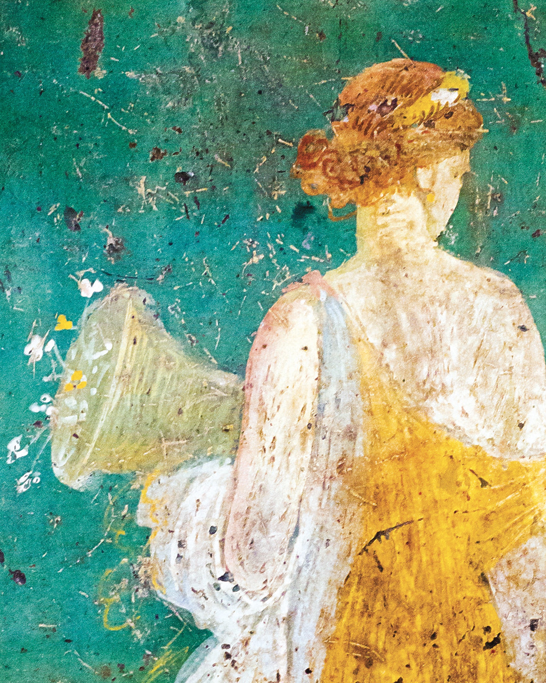 フローラの壁画フレスコ – スタビエ – 古代ローマの絵画ポスター