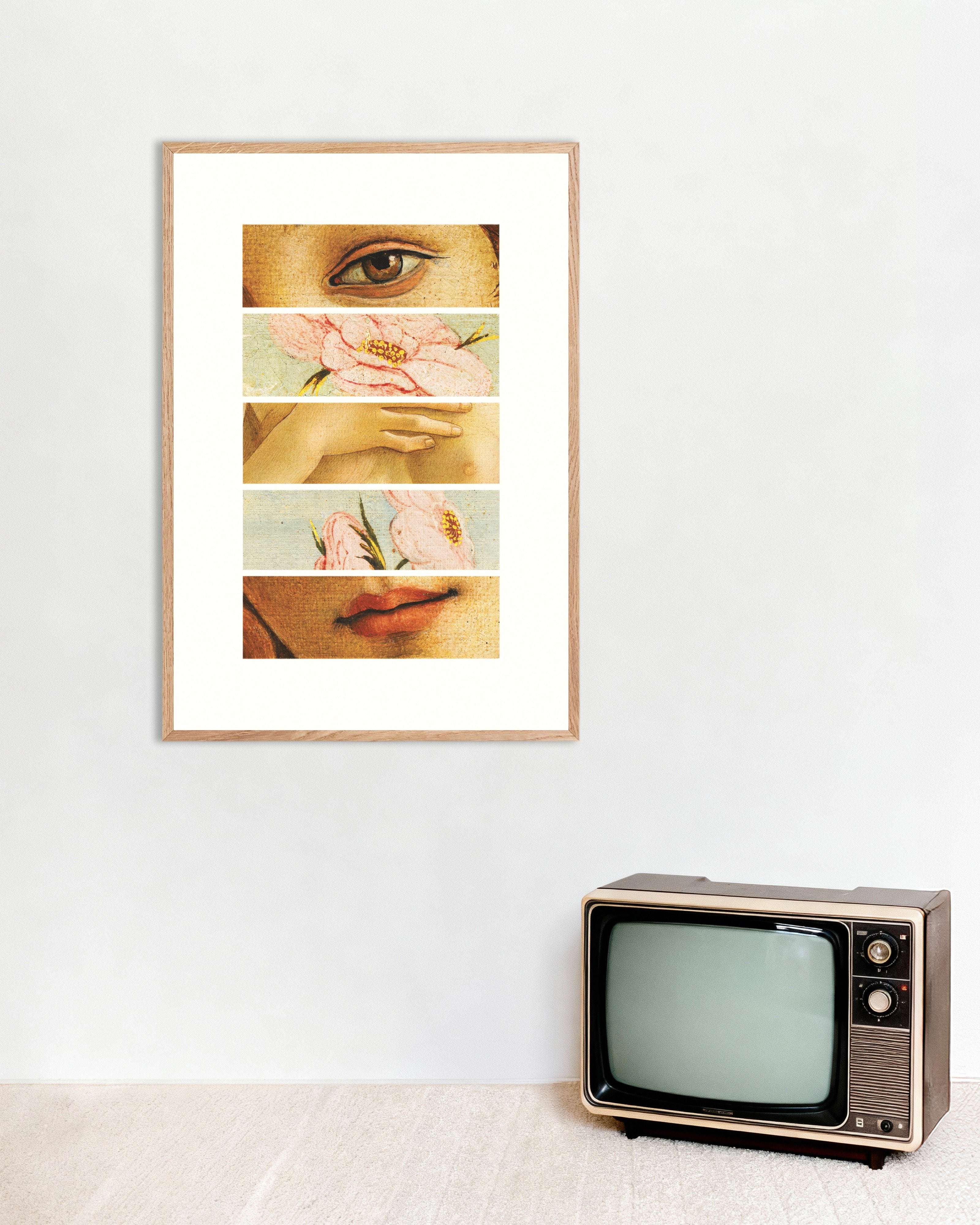 ボッティチェリのヴィーナスの断片 アートプリント | Posterscape.jp