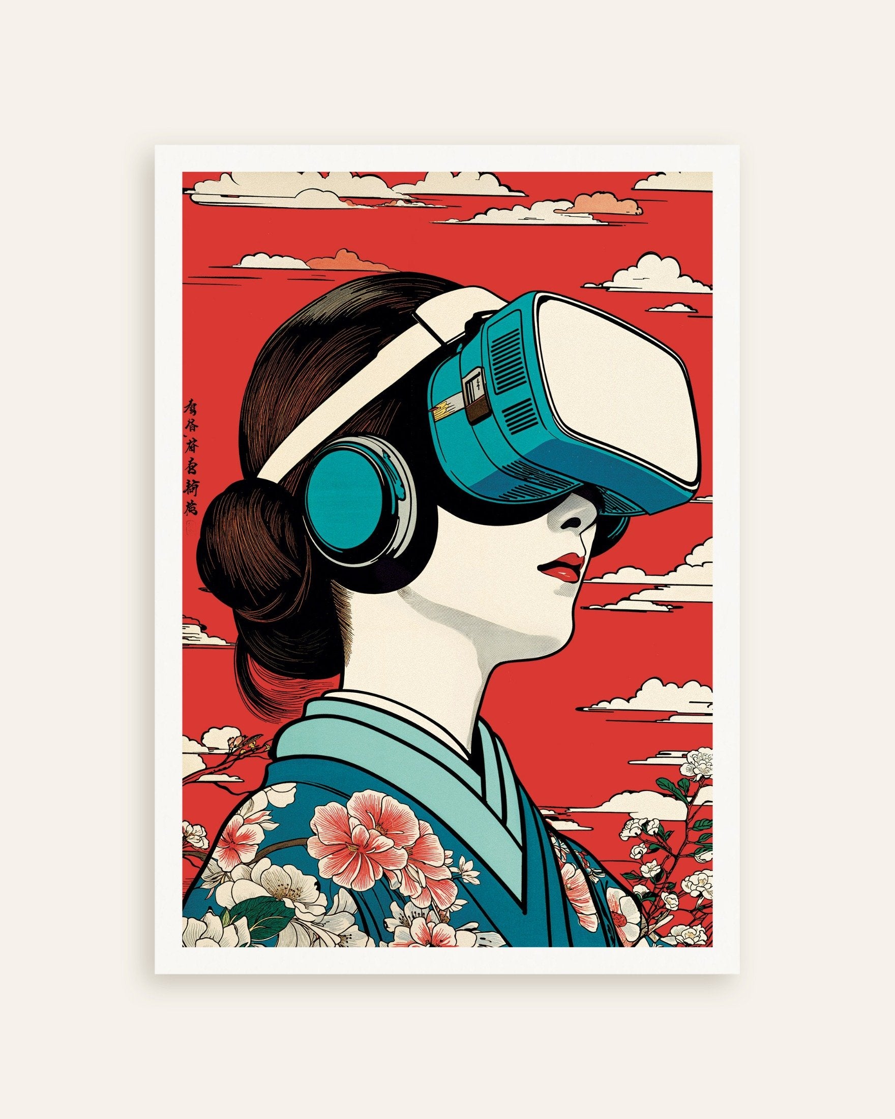 ジャパン レトロ テック ウォールアート アートポスタ | Posterscape.jp