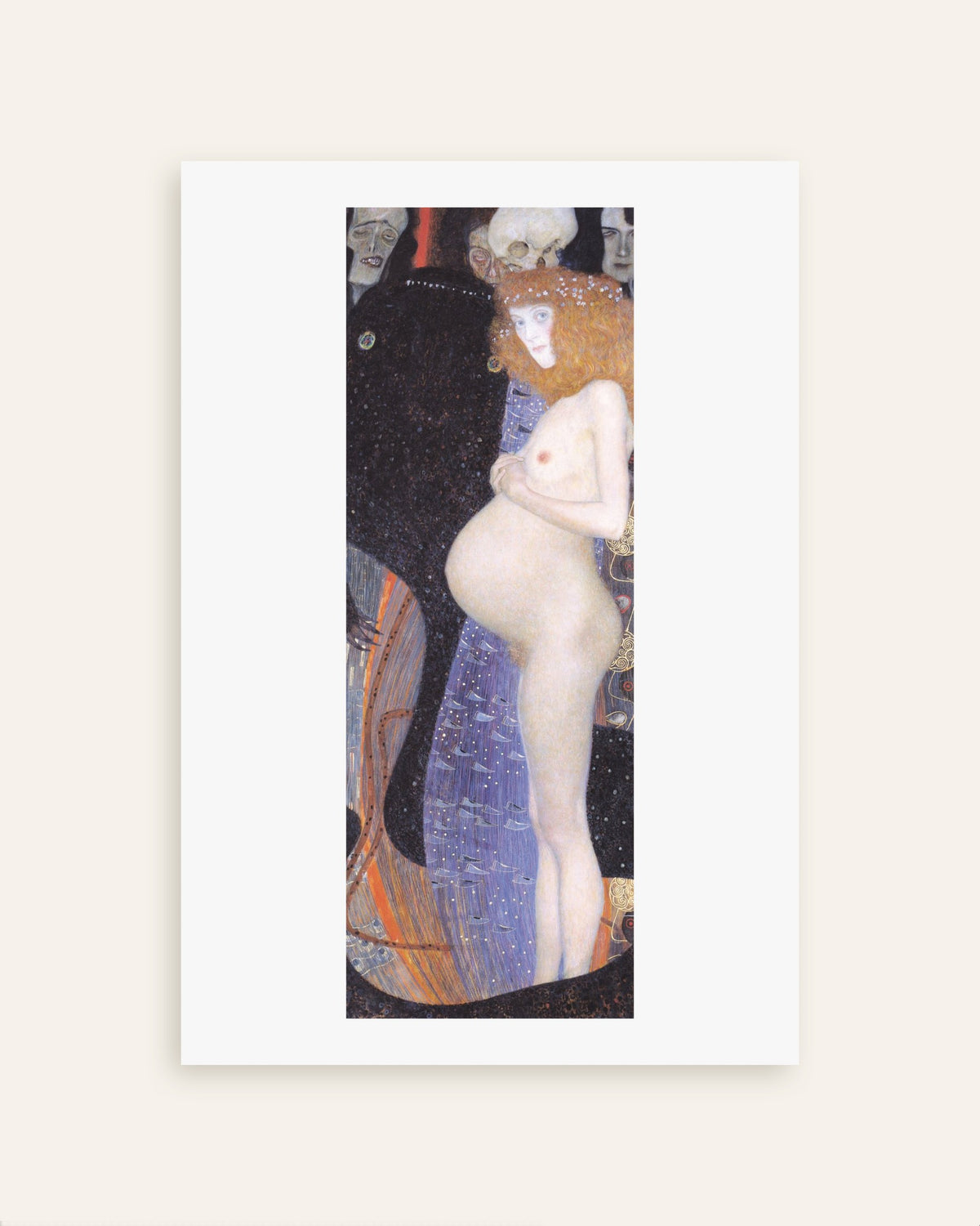 グスタフ・クリムト《希望I》（1903年）のポスター、サムネイル