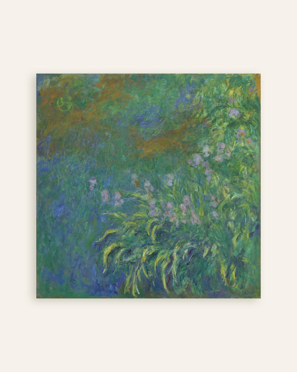クロード・モネ《アイリス》（1914–1917年）のポスター、サムネイル