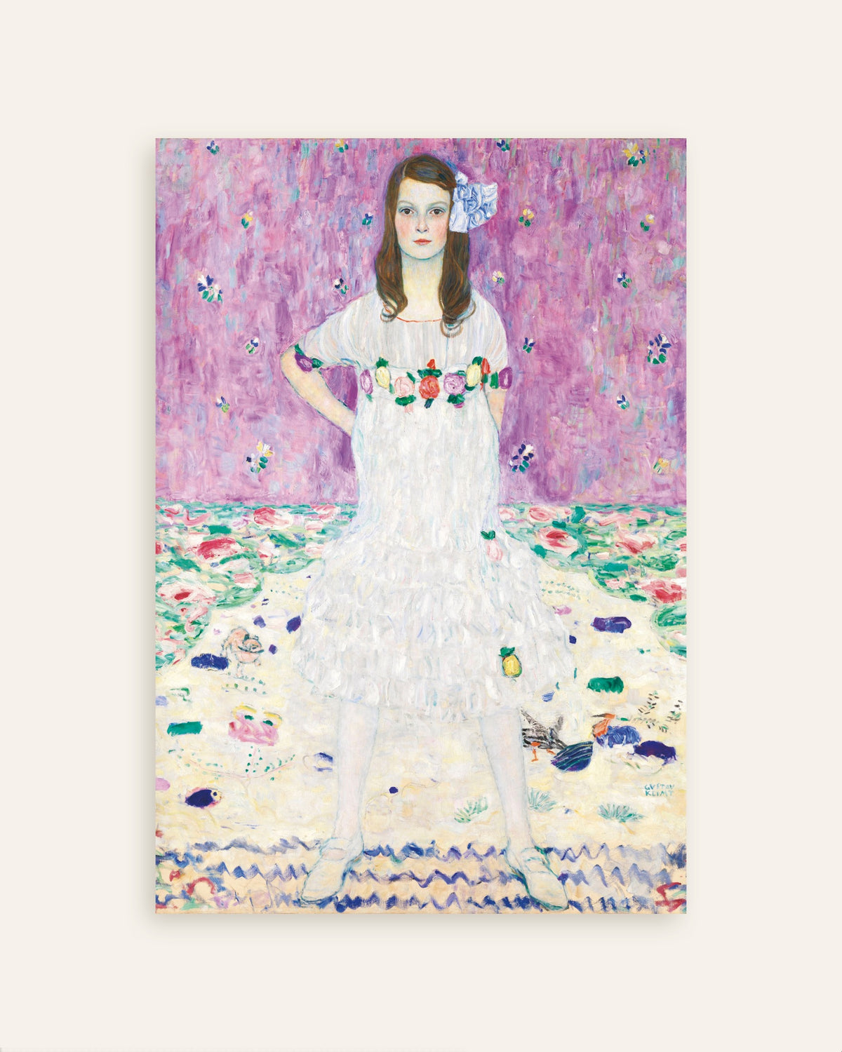 グスタフ・クリムト《メーダ・プリマヴェージ》（1912–1913年）のポスター、サムネイル
