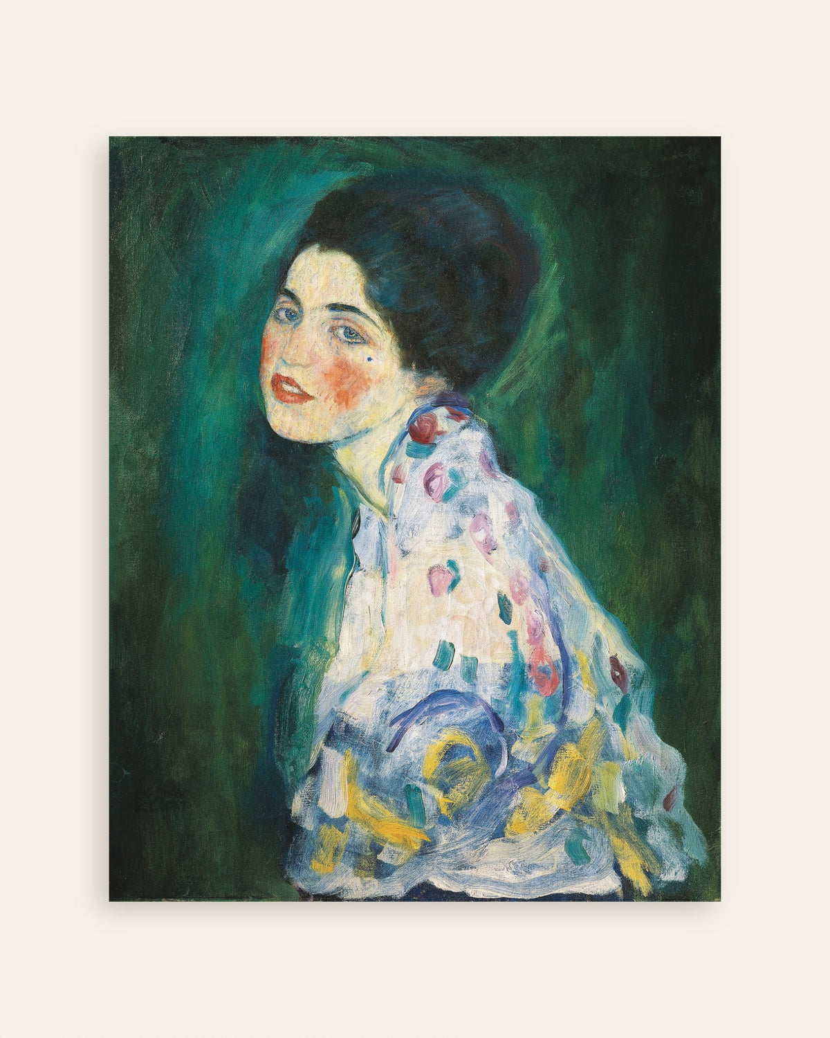 グスタフ・クリムト《婦人の肖像》（1916–1917年）のポスター、サムネイル
