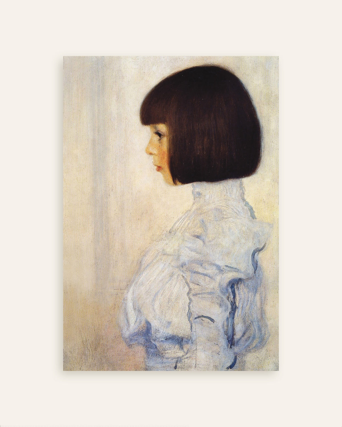 グスタフ・クリムト《ヘレーネ・クリムトの肖像》（1898年）のポスター、サムネイル