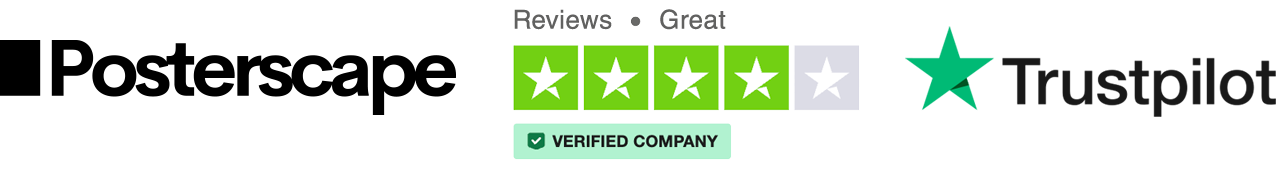 PosterscapeのTrustpilotレビュー