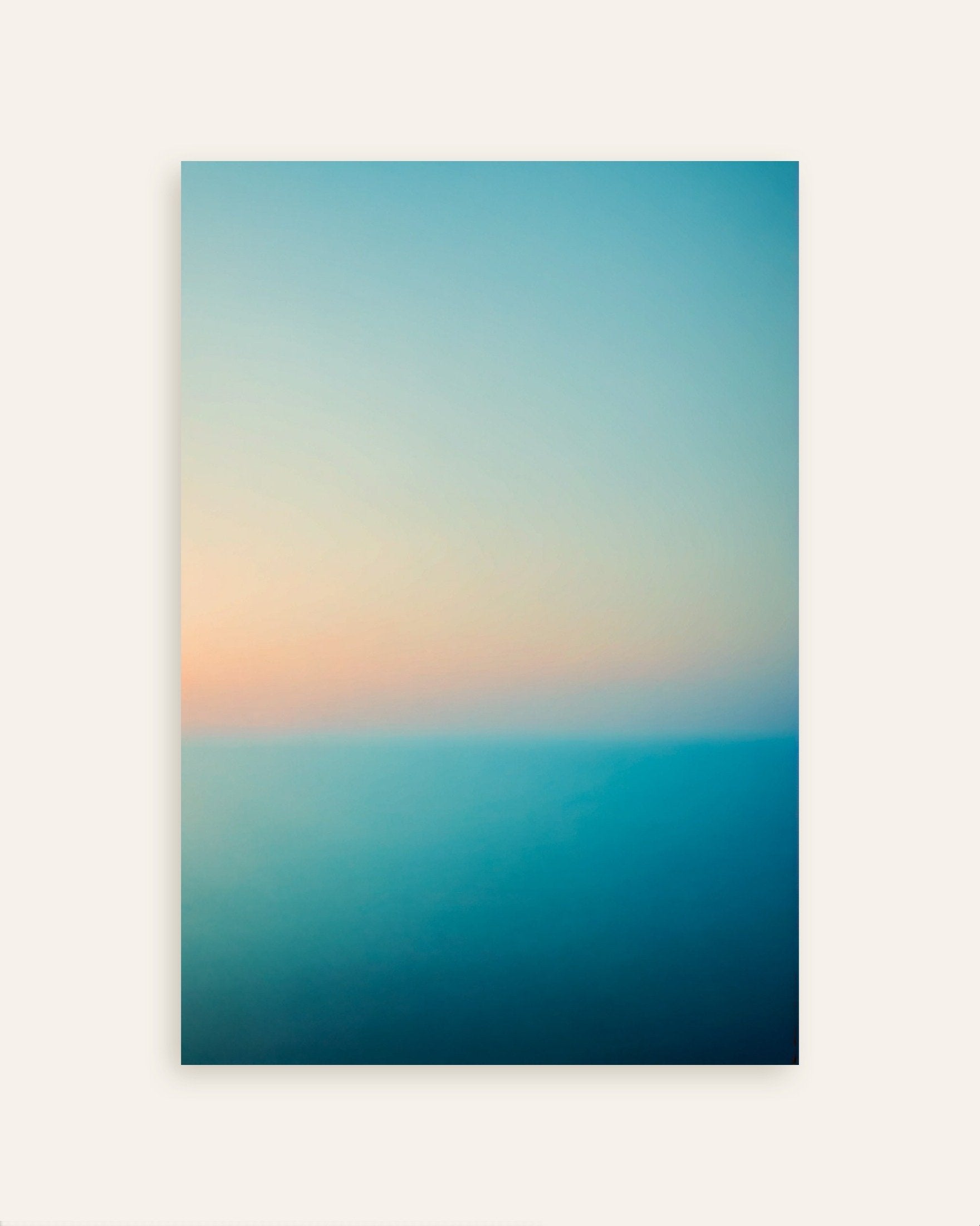 Poster of Soothing Abstract Blue Gradients, Ocean - Poster, thumbnail