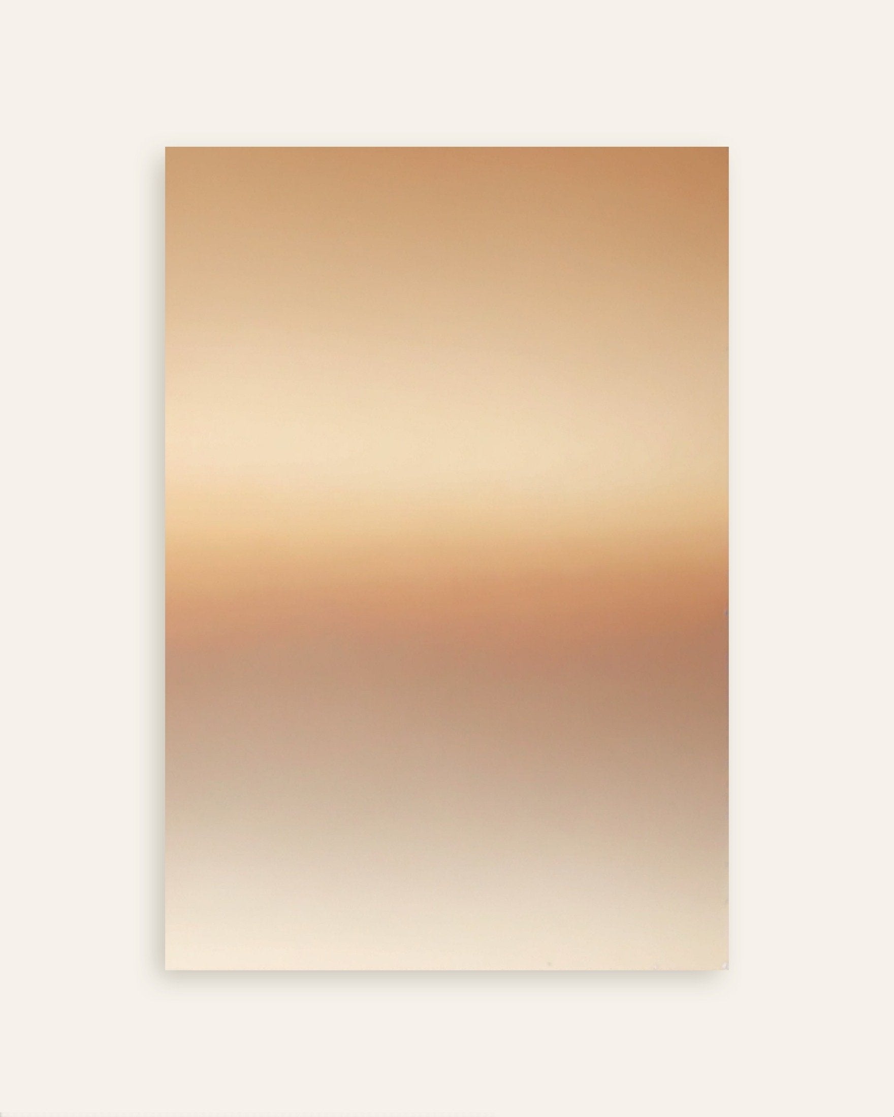 Poster of Soothing Abstract Gradients, beige sky - Poster, thumbnail