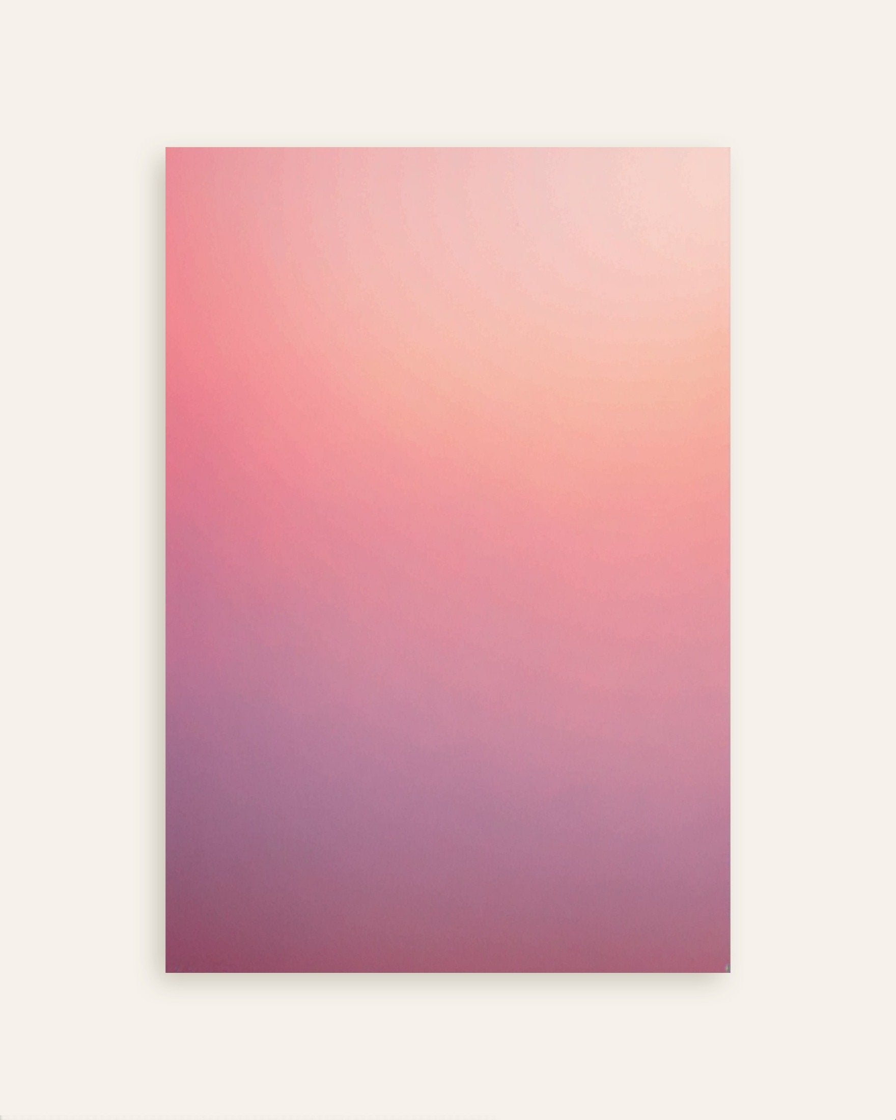 Poster of Soothing Abstract Gradients, pink sky - Poster, thumbnail