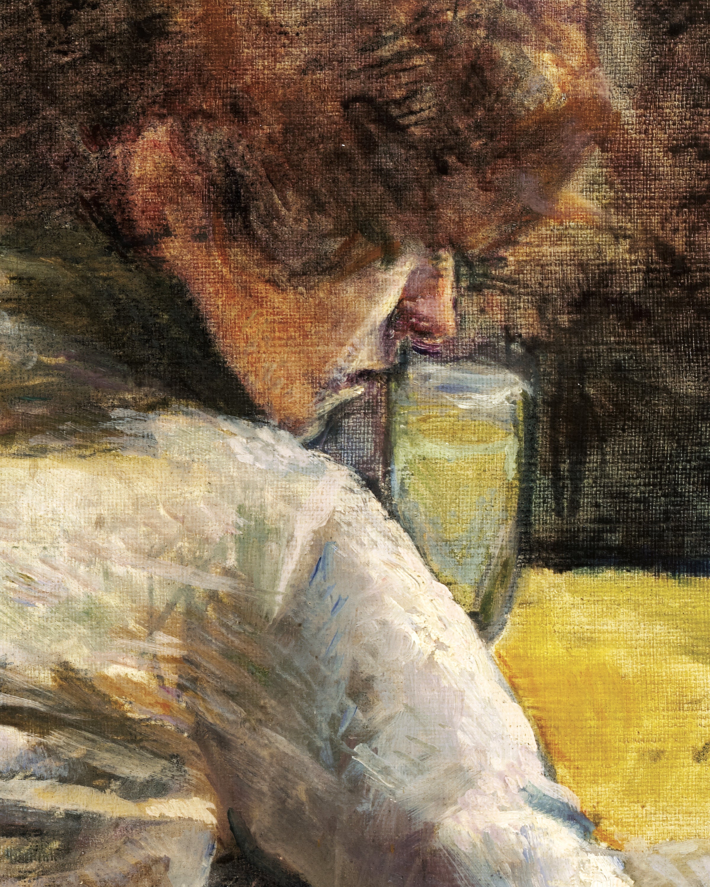 待つ人（約1887年）アンリ・ド・トゥールーズ＝ロートレックのポスタ